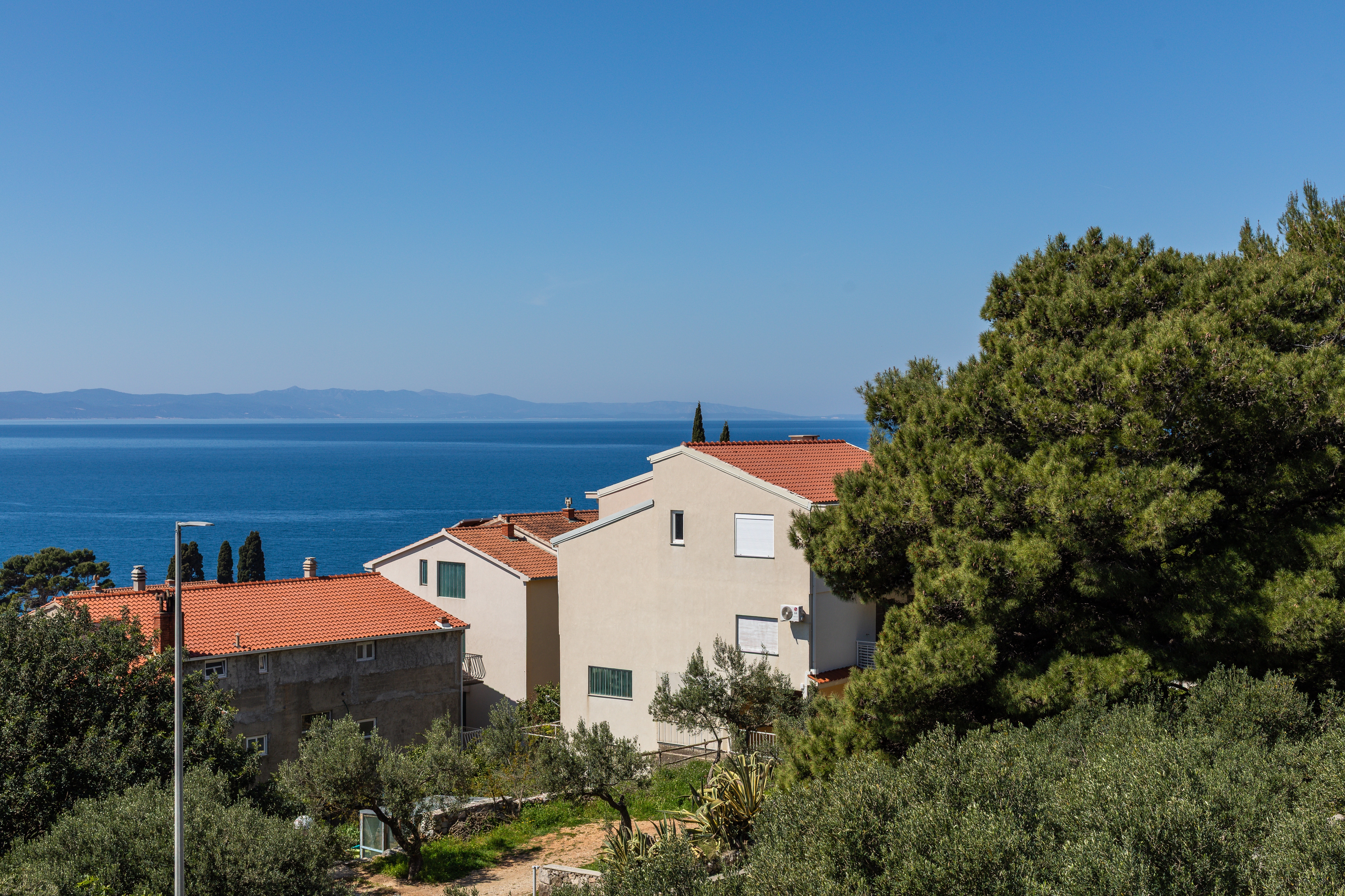 Two bedroom apartment with balcony and sea view Podgora, Makarska  A-a