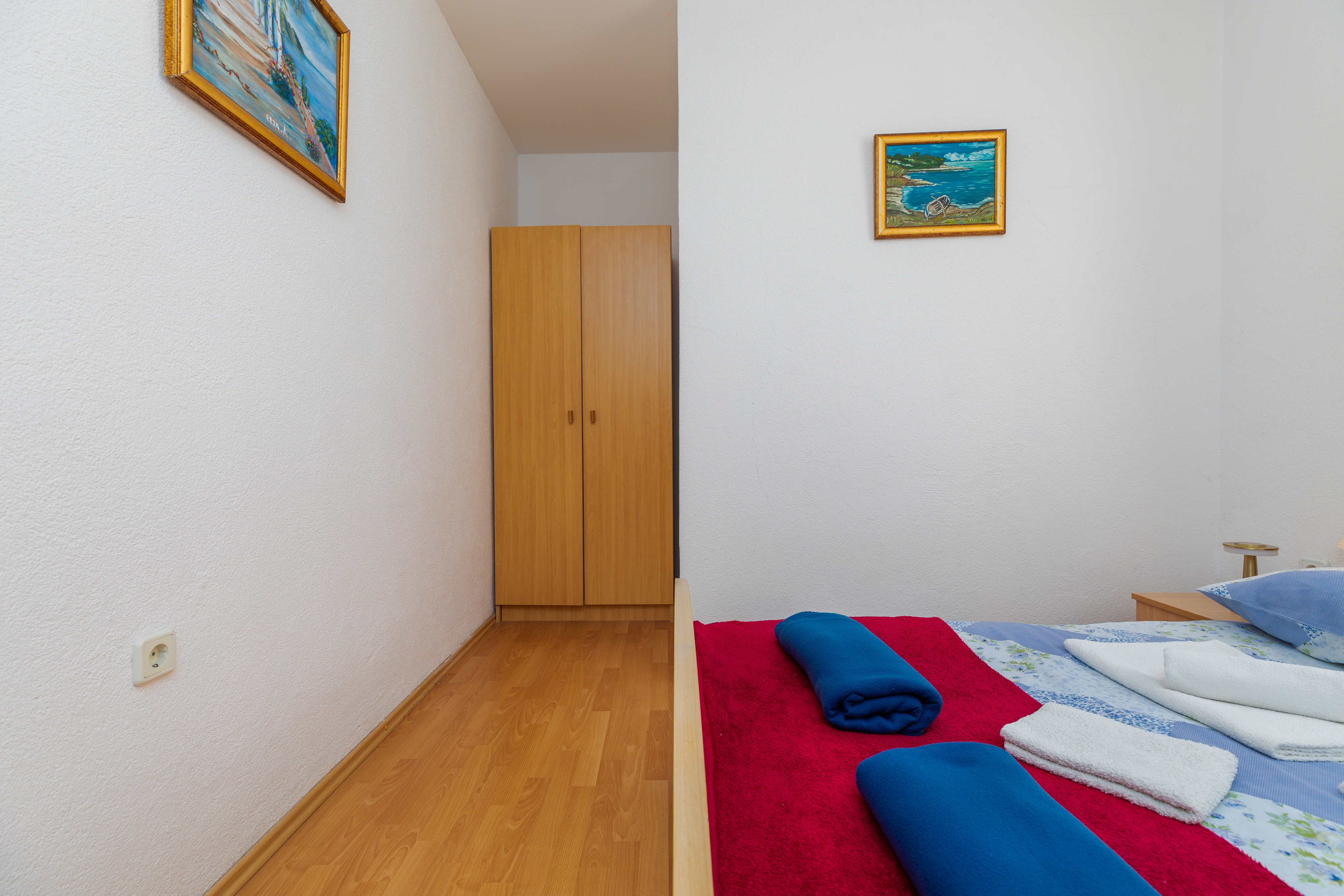 Two bedroom apartment with balcony and sea view Podgora, Makarska  A-a