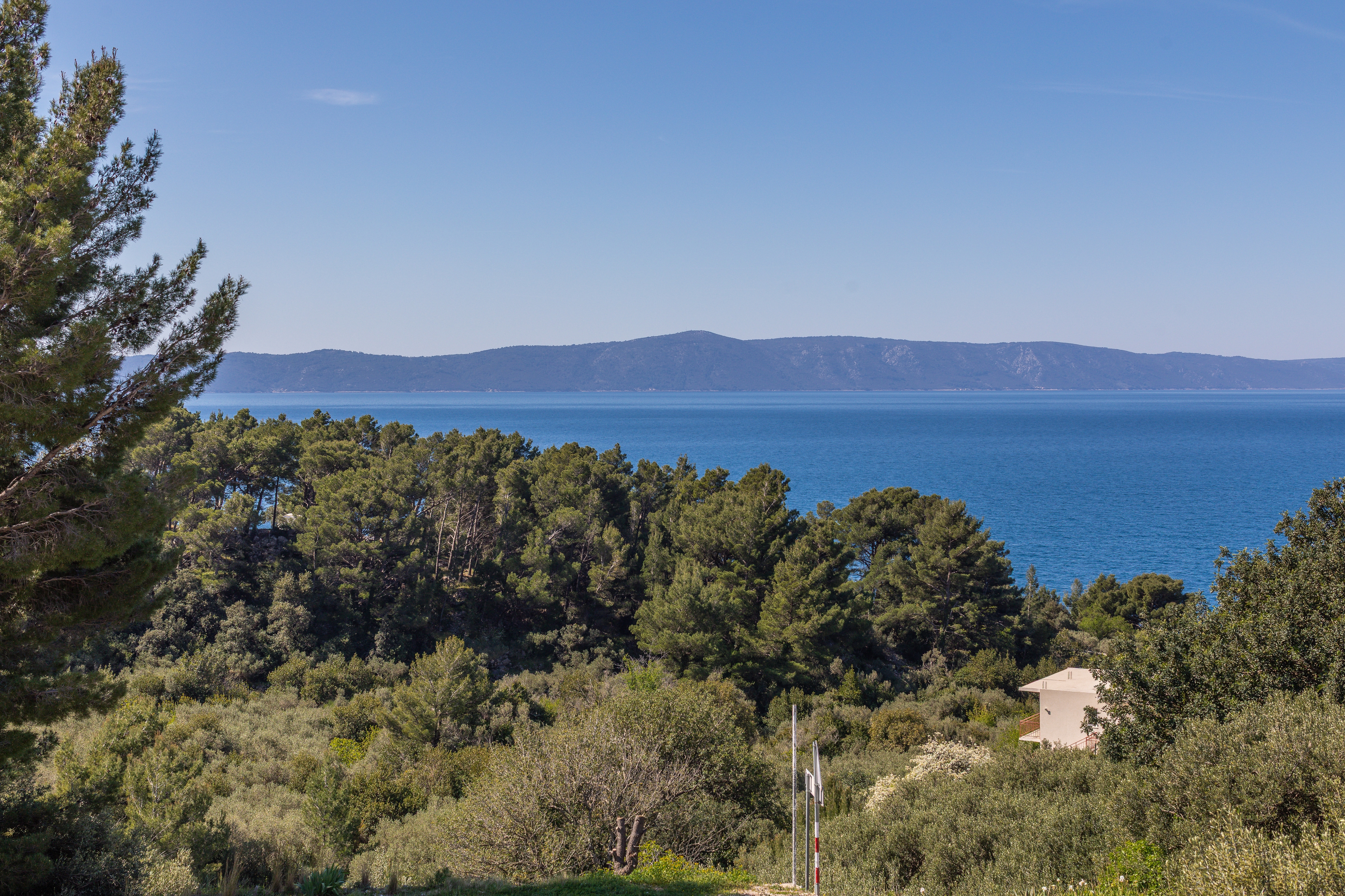 Room with balcony and sea view Podgora, Makarska  S-c