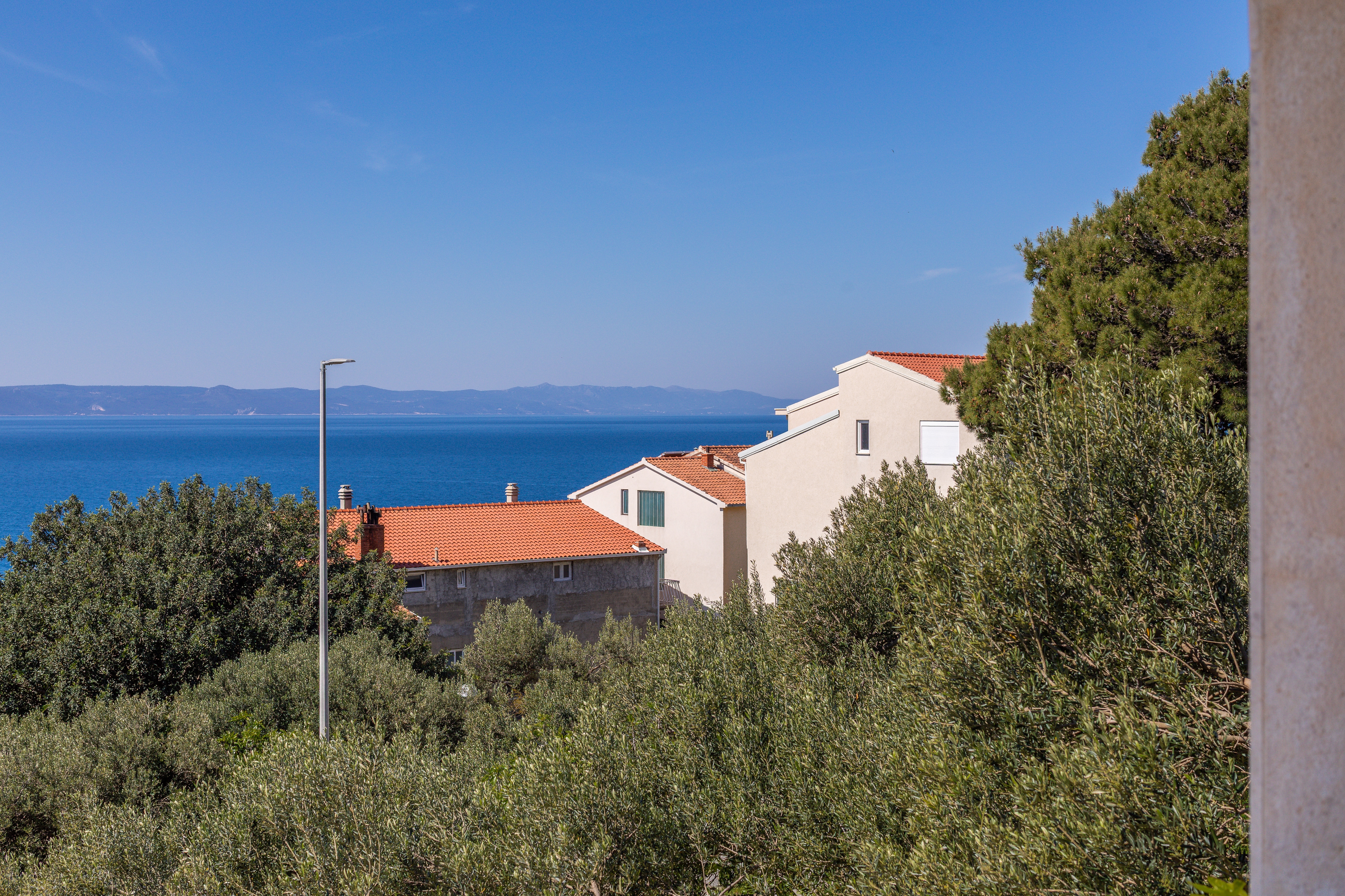 Room with balcony and sea view Podgora, Makarska  S-c