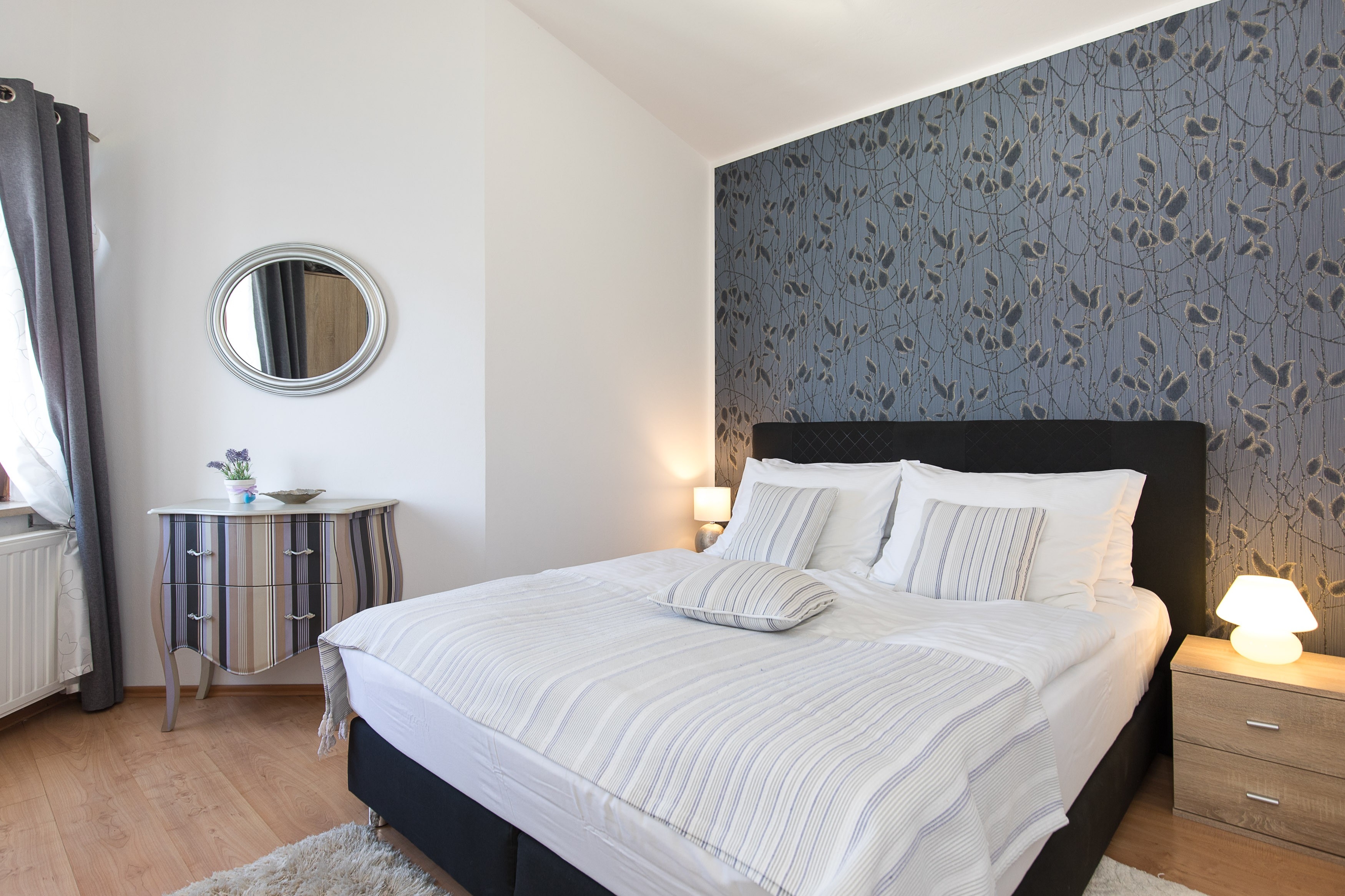 One bedroom apartment with terrace and sea view Baška, Krk  A-a