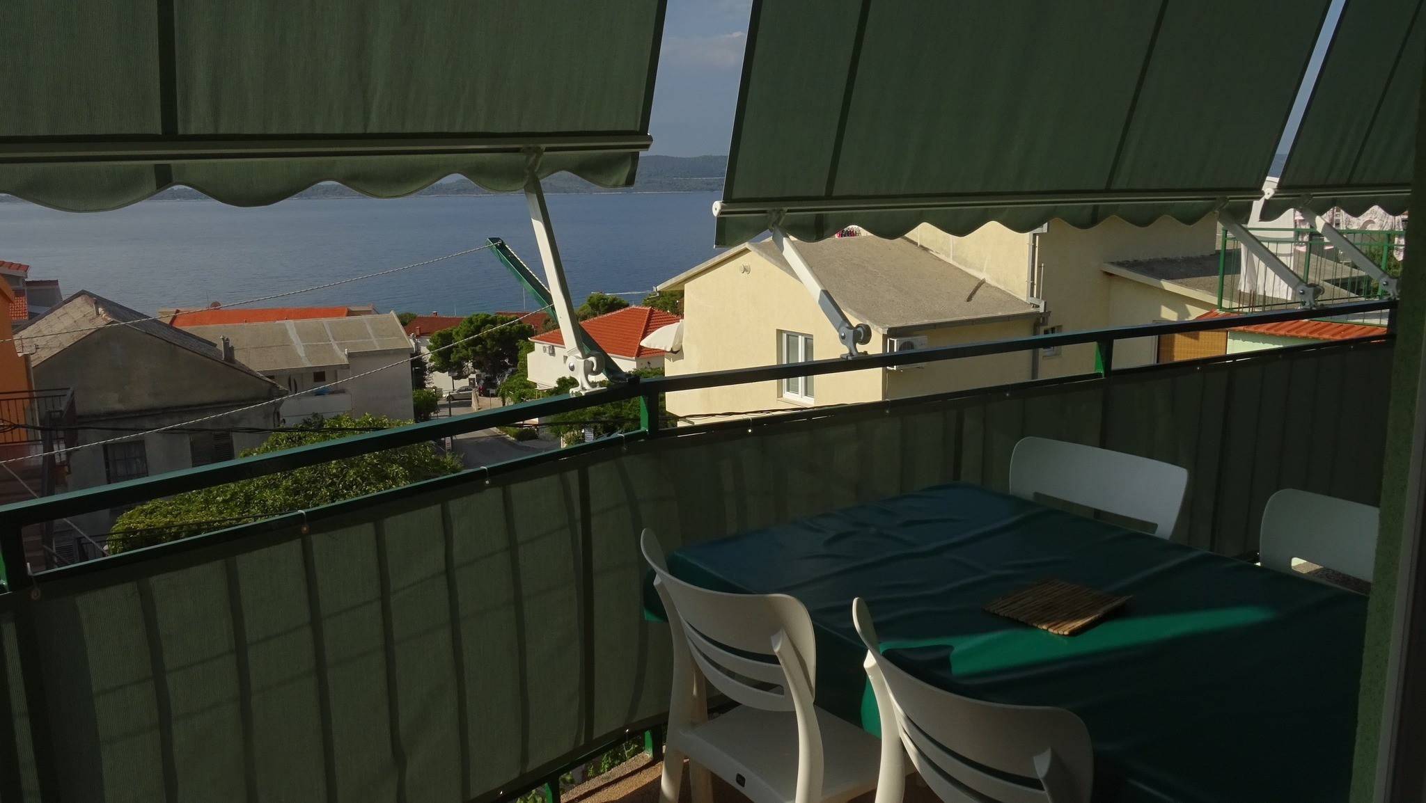 One bedroom apartment with balcony and sea view Živogošće - Blato, Makarska  A-a