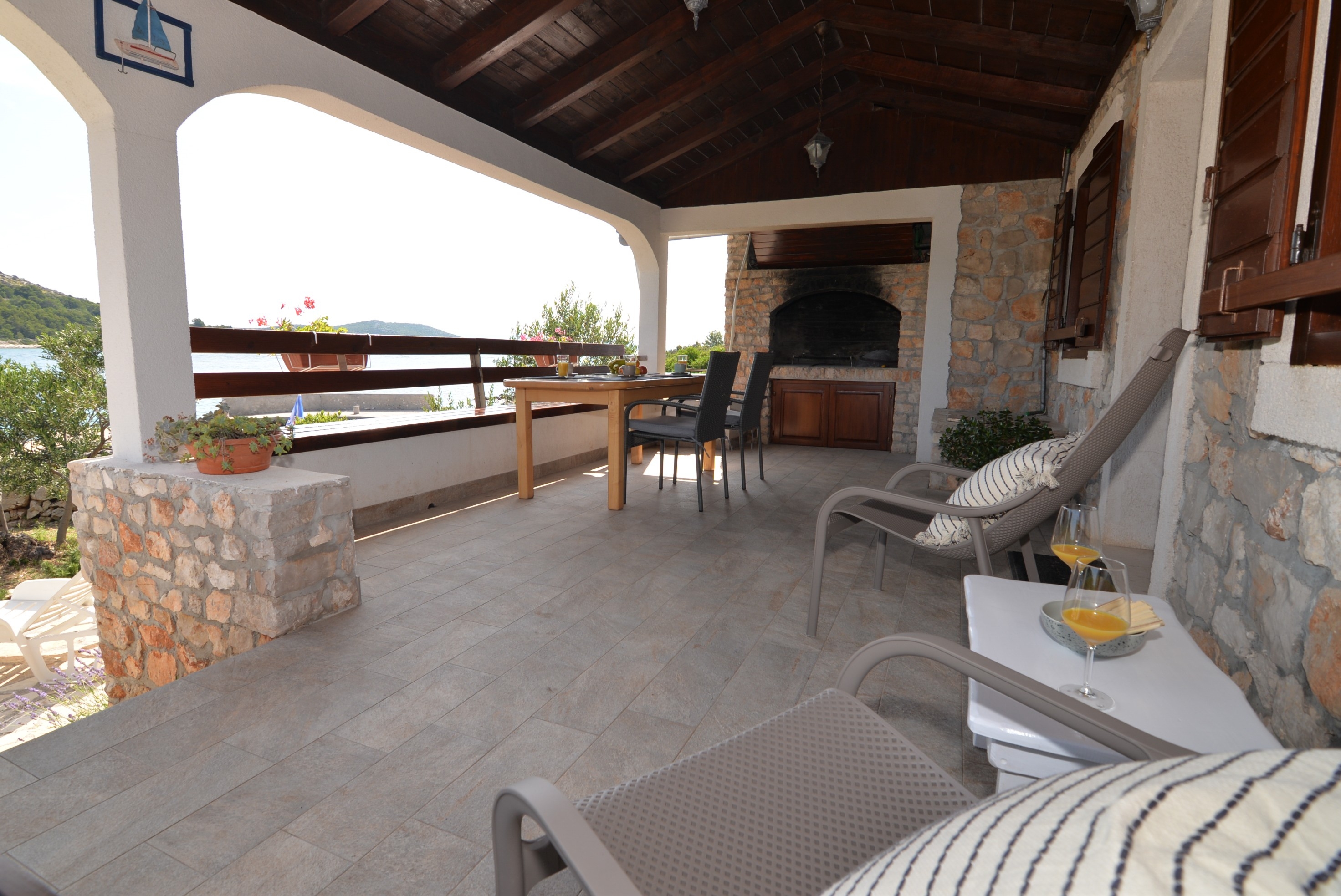 Two bedroom house near beach Cove Žižanj, Pašman  K