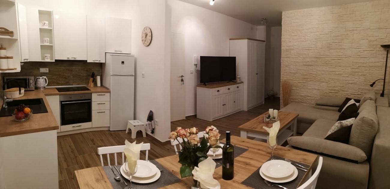 Dvosobni apartman s balkonom Solaris, Šibenik  A-a