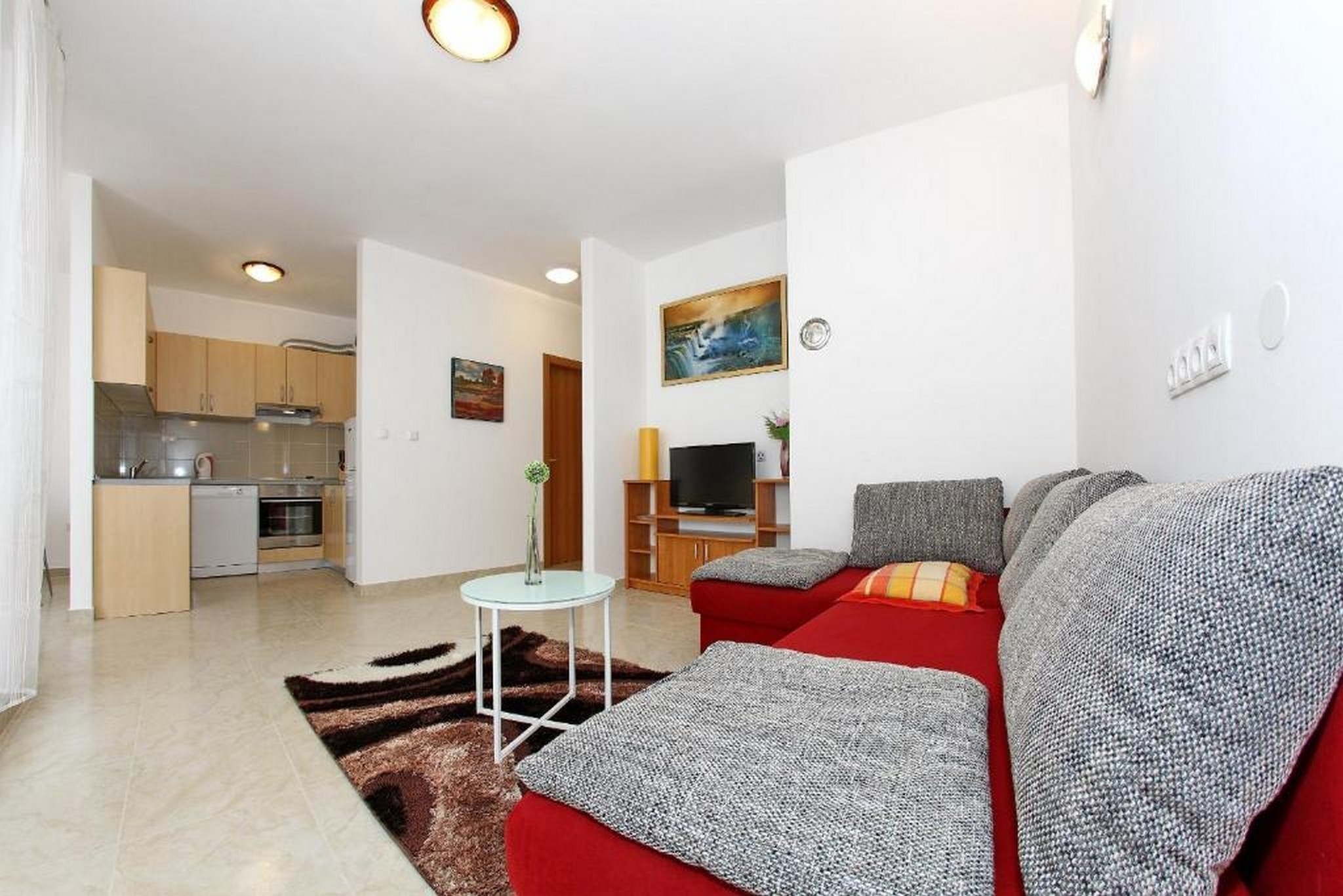 Two bedroom apartment with terrace Nin, Zadar  A-b