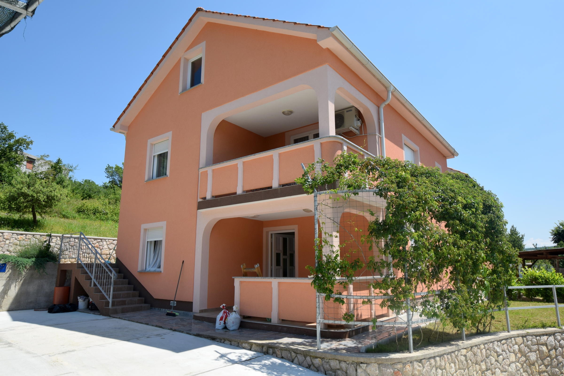 Studio flat with air-conditioning Čižići, Krk (AS-23938-a)