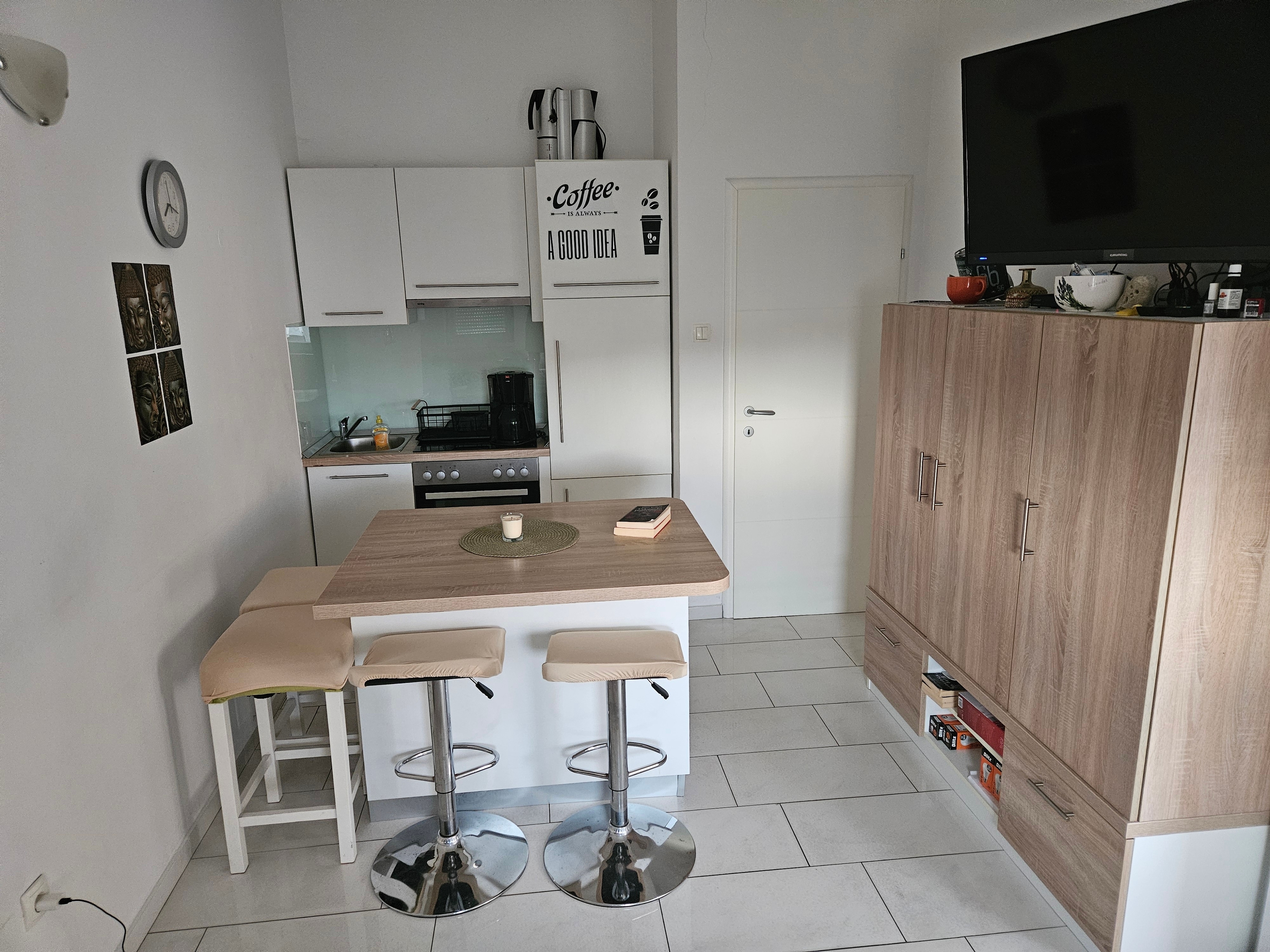 One bedroom apartment with balcony Novalja, Pag  A-a
