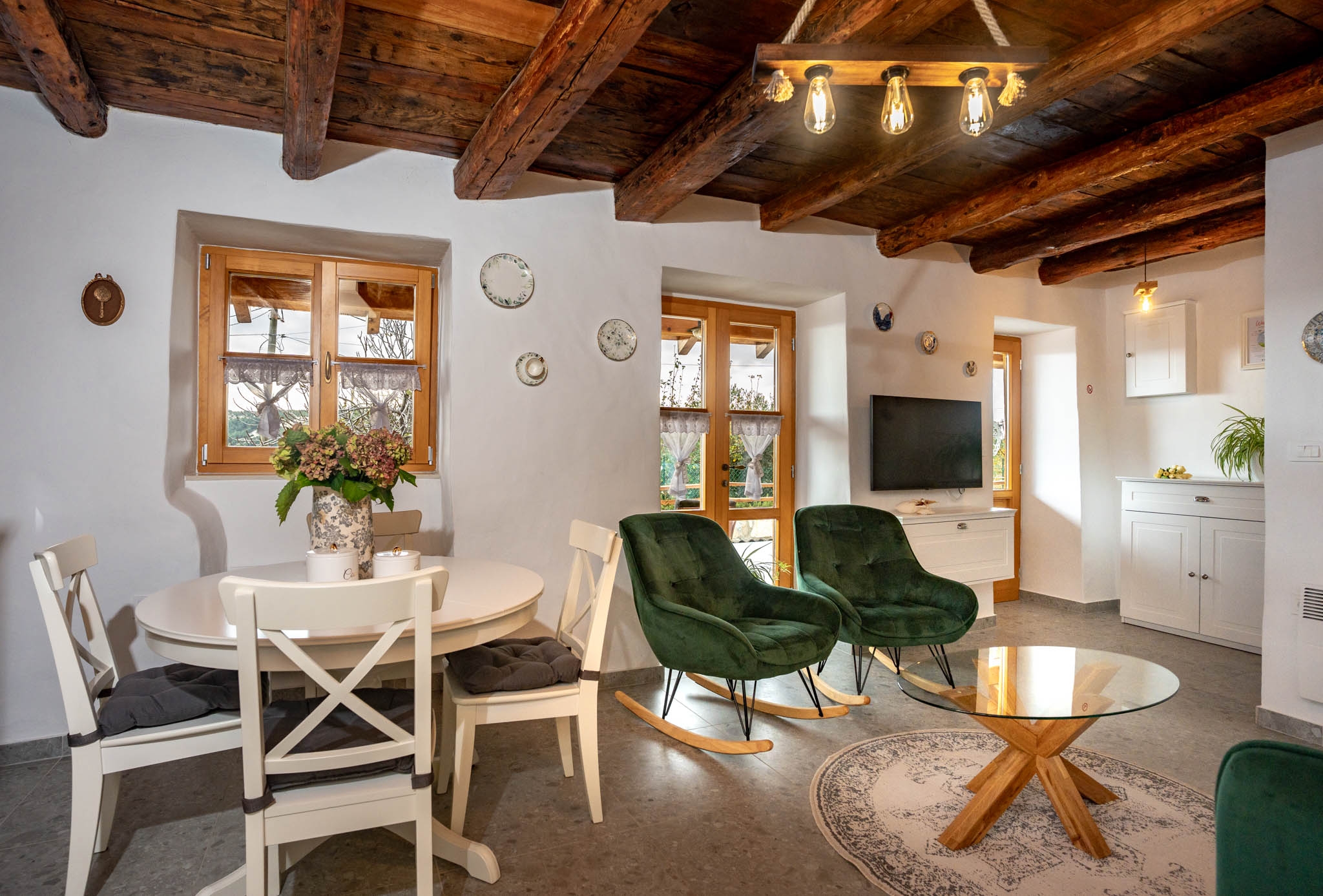 Two bedroom apartment with terrace Lopar, Rab  A-a