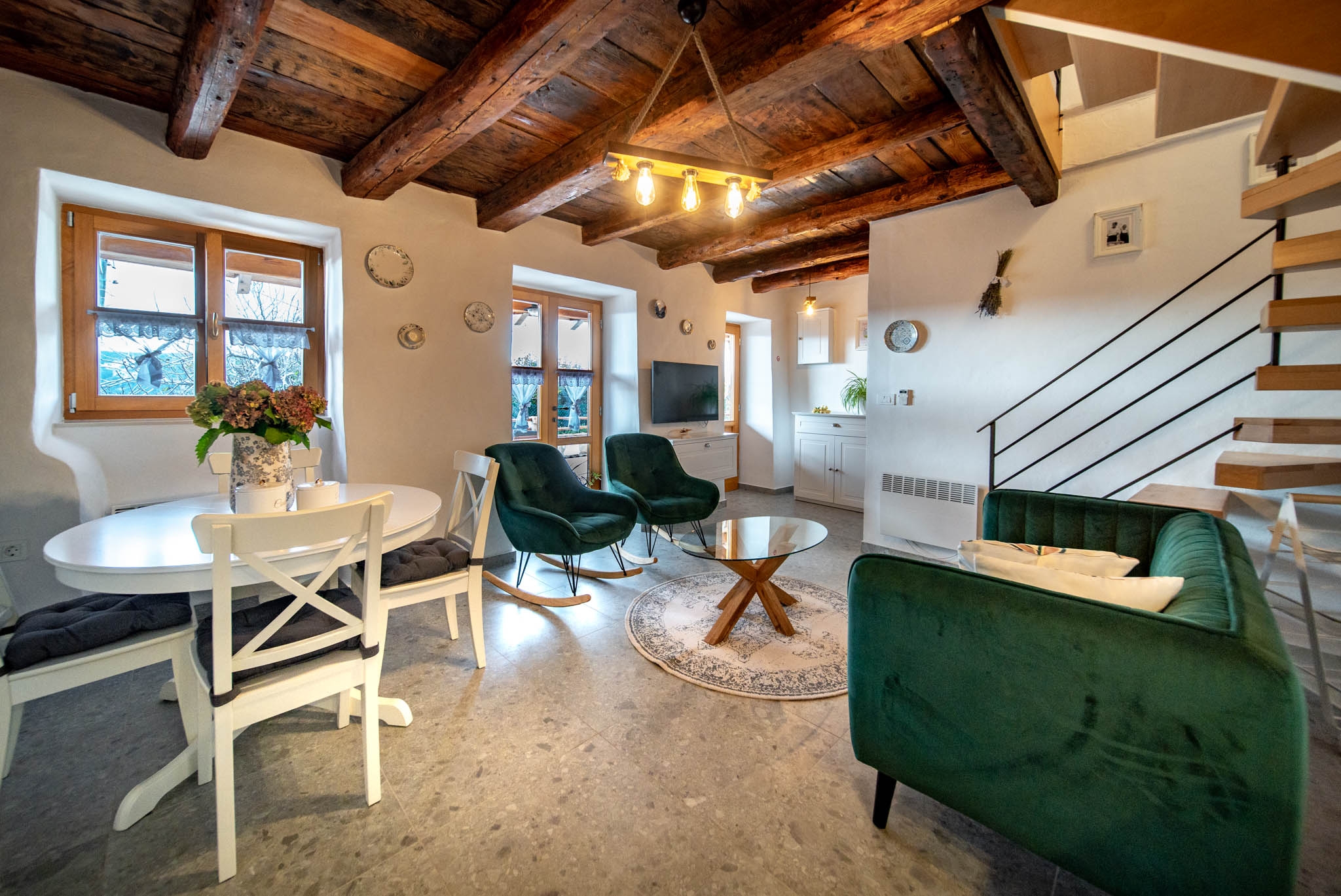 Two bedroom apartment with terrace Lopar, Rab  A-a