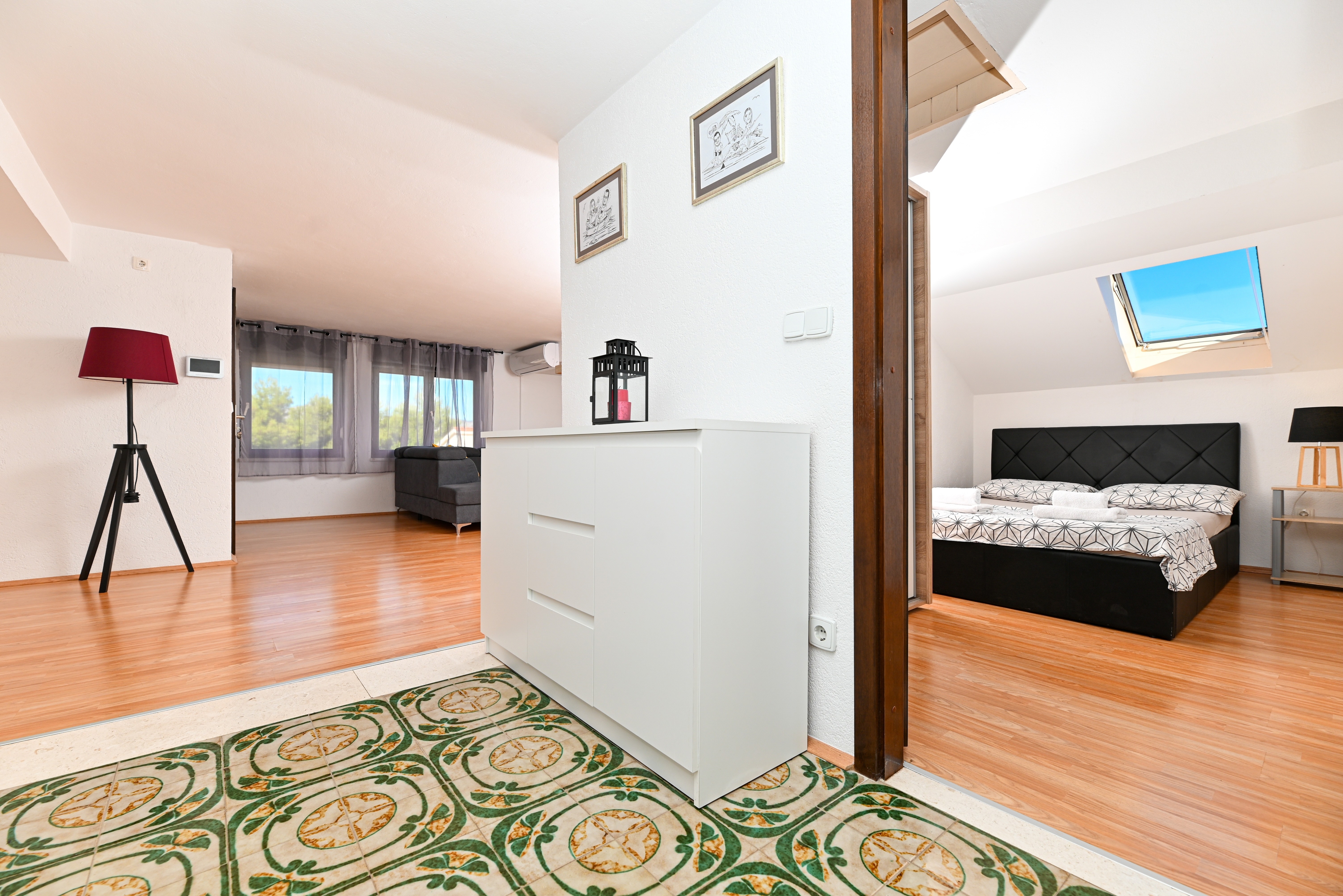 One bedroom apartment with balcony and sea view Mastrinka, Čiovo  A-b