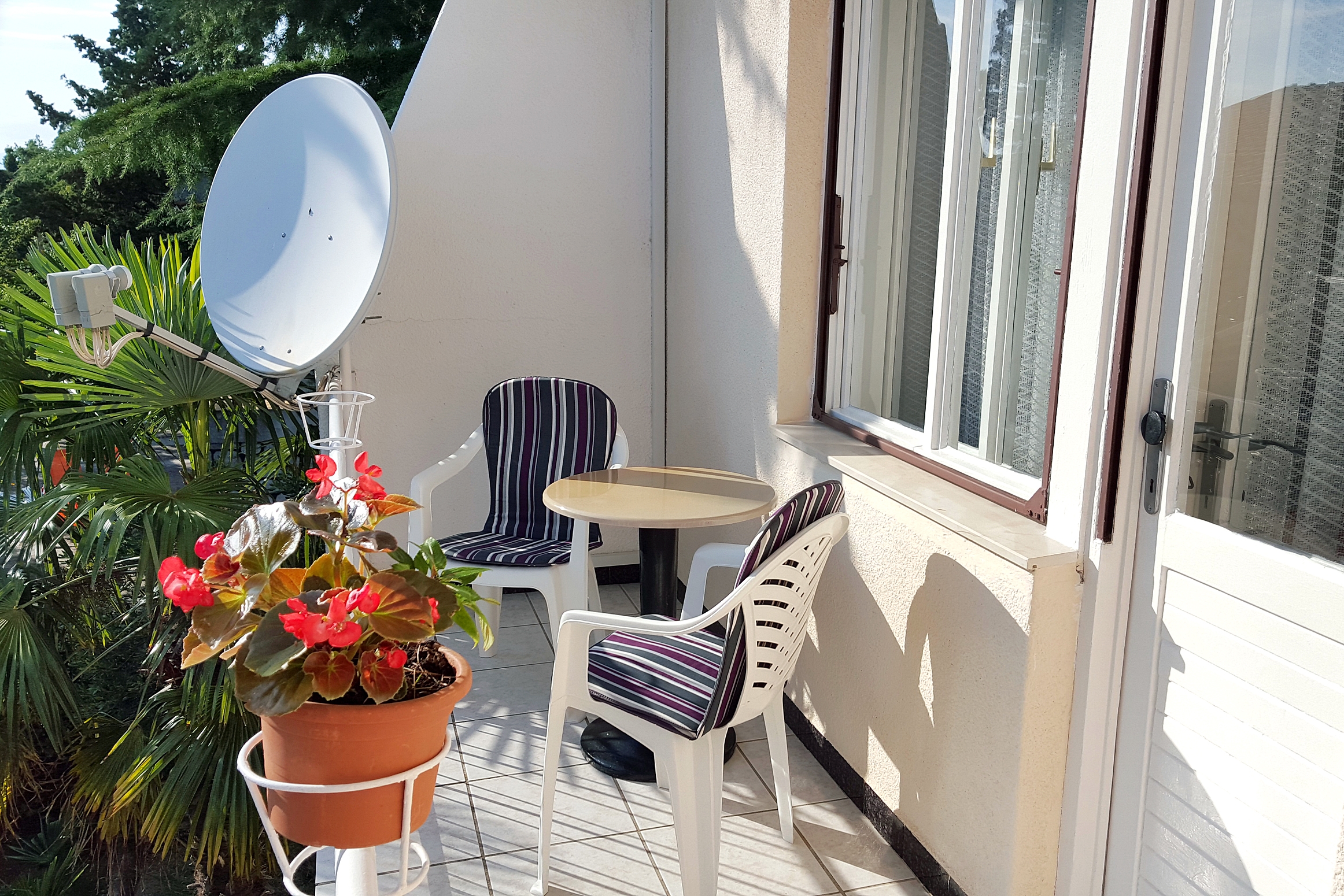 One bedroom apartment with terrace and sea view Dramalj, Crikvenica  A-b