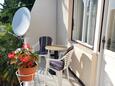 Dramalj, Balkon in the apartment, with a sea view, (pet friendly) en WiFi.