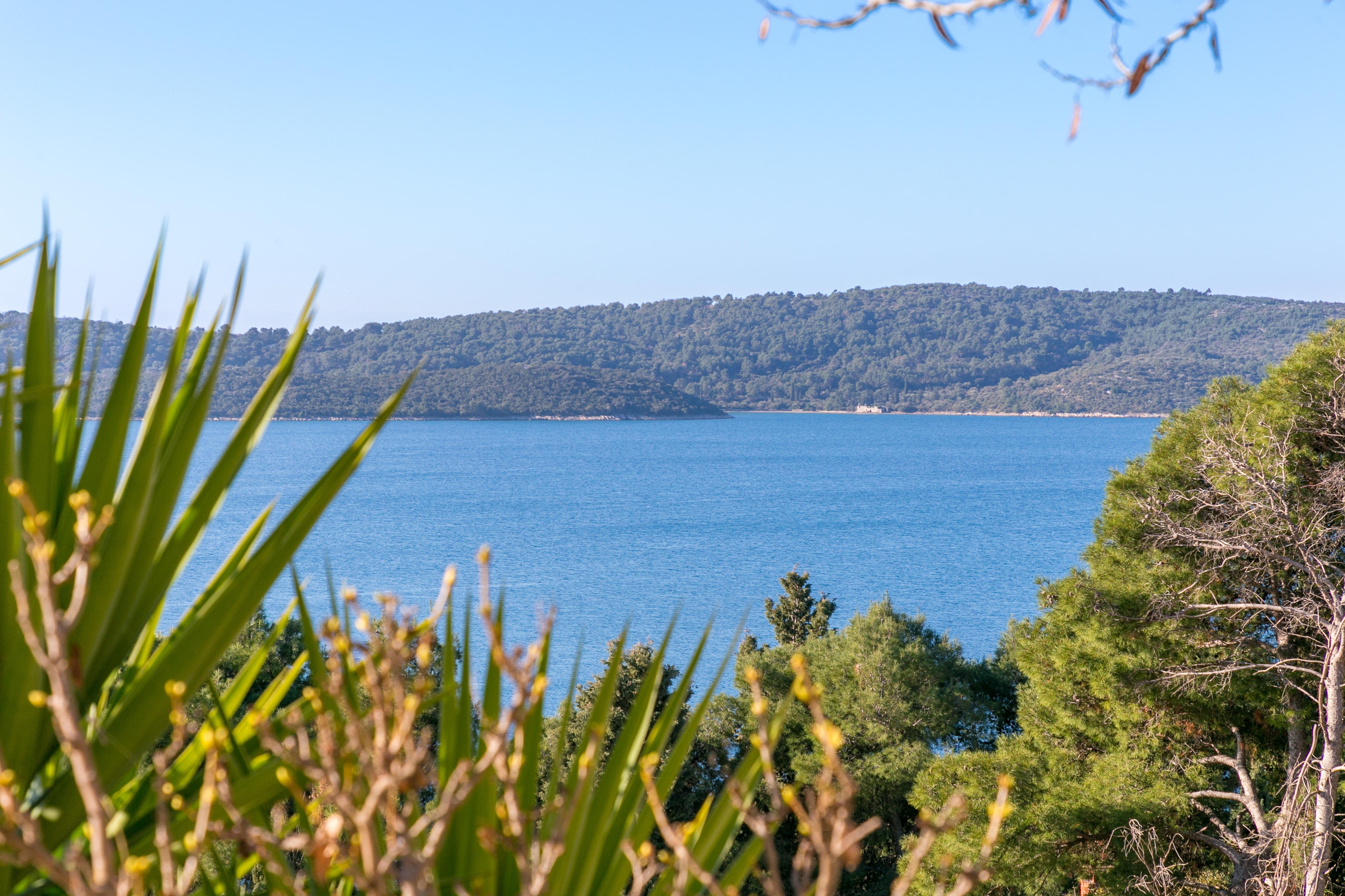 One bedroom apartment with terrace and sea view Trogir  A-a