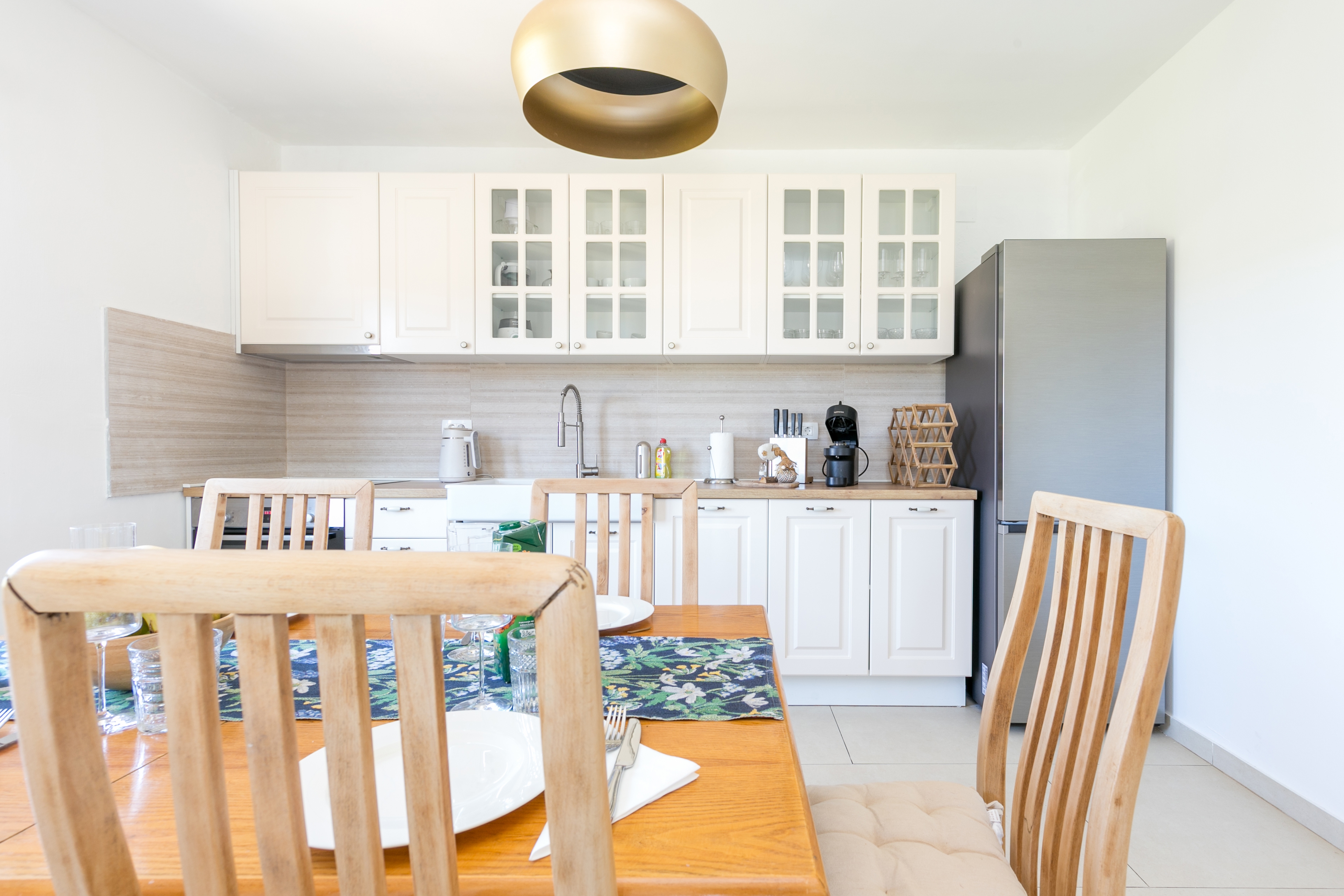 Two bedroom apartment with balcony and sea view Vinišće, Trogir  A-a