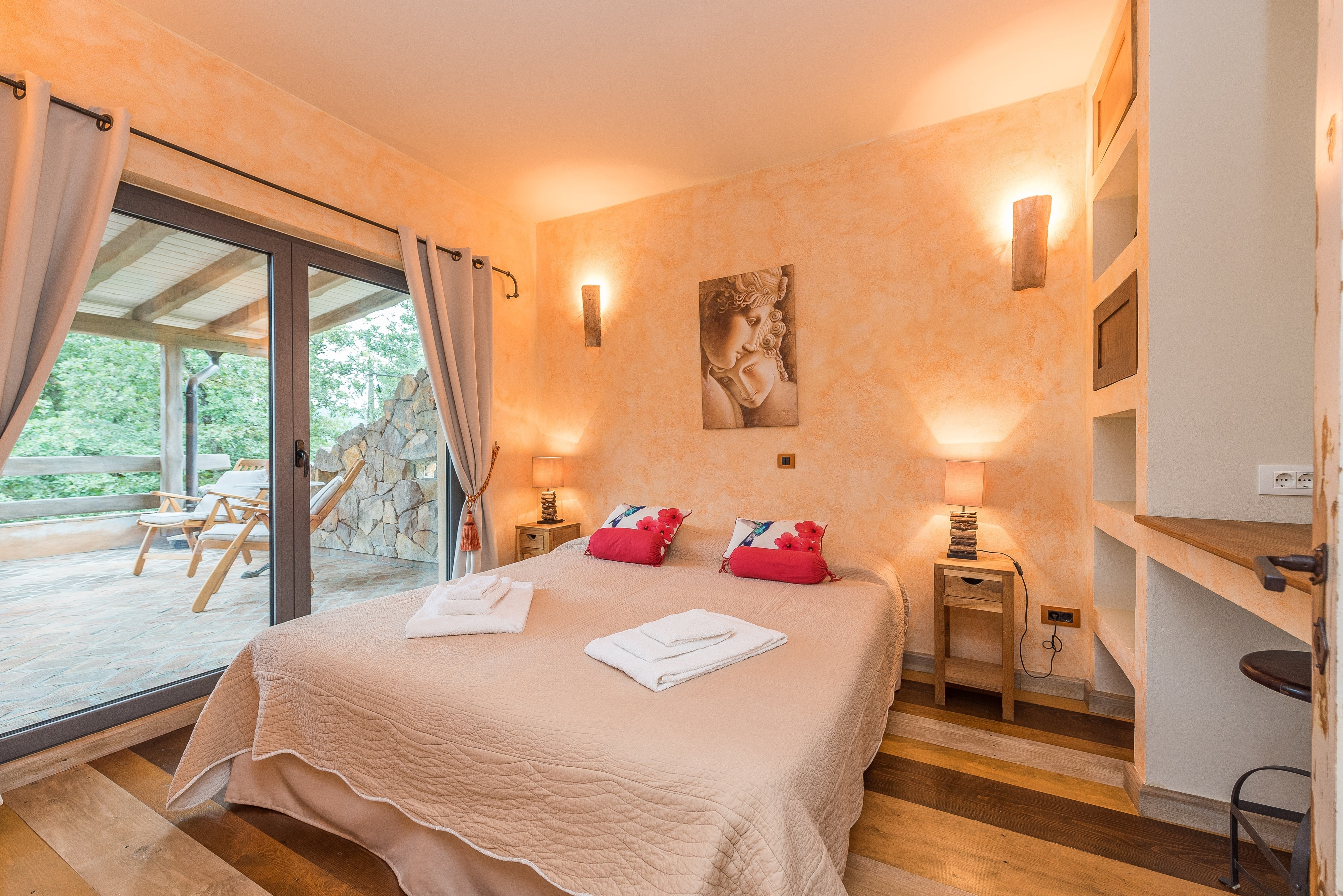 Four bedroom house with terrace and sea view Čižići, Krk  K