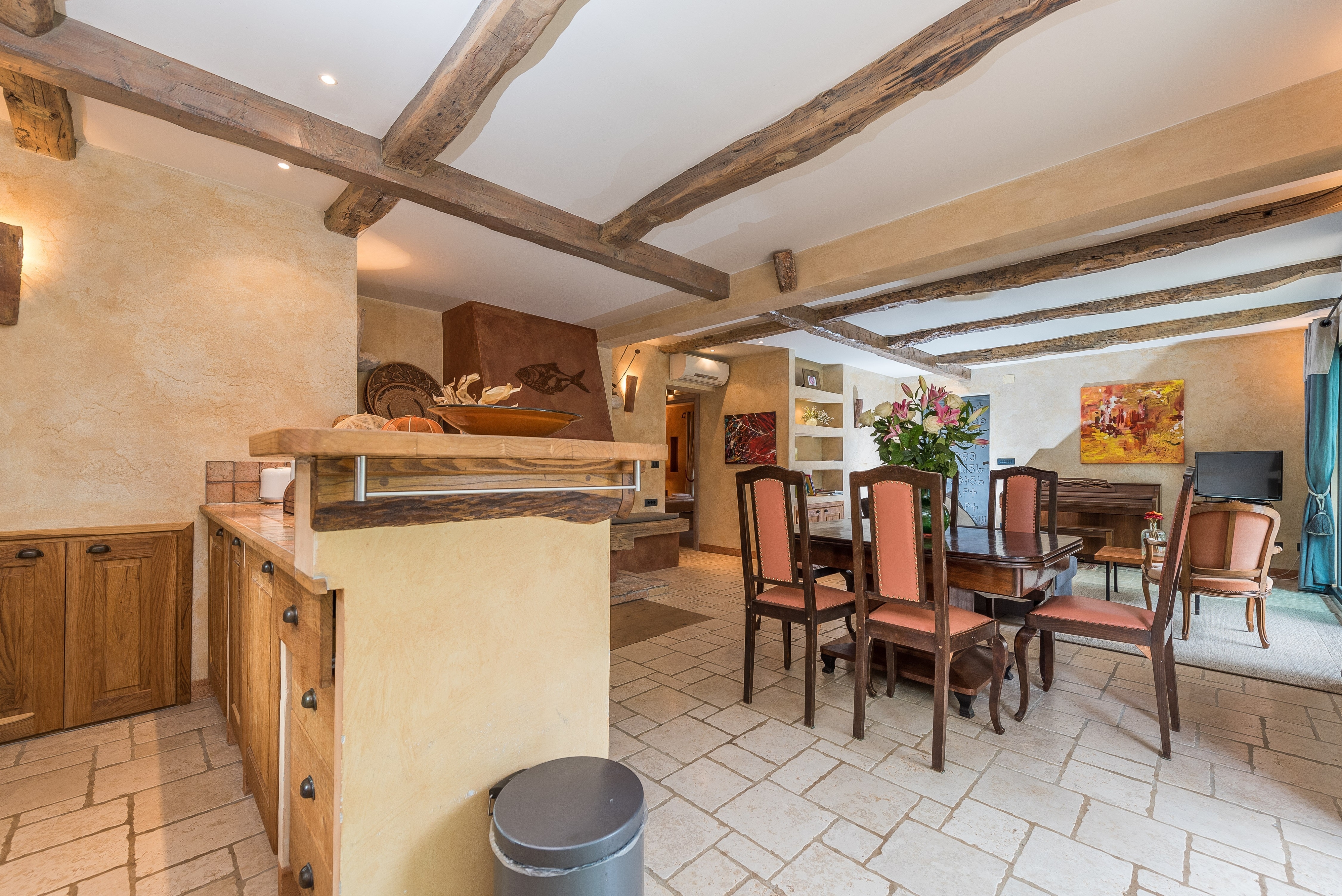 Four bedroom house with terrace and sea view Čižići, Krk  K