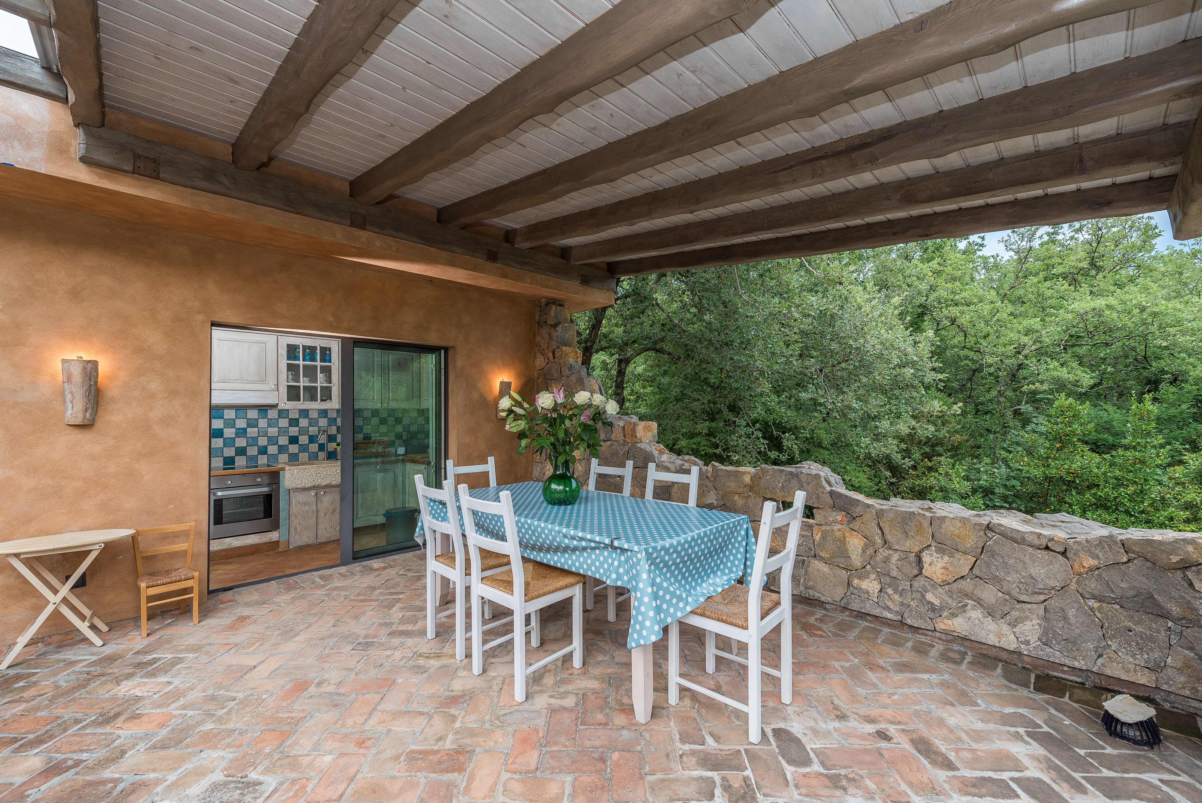 Four bedroom house with terrace and sea view Čižići, Krk  K
