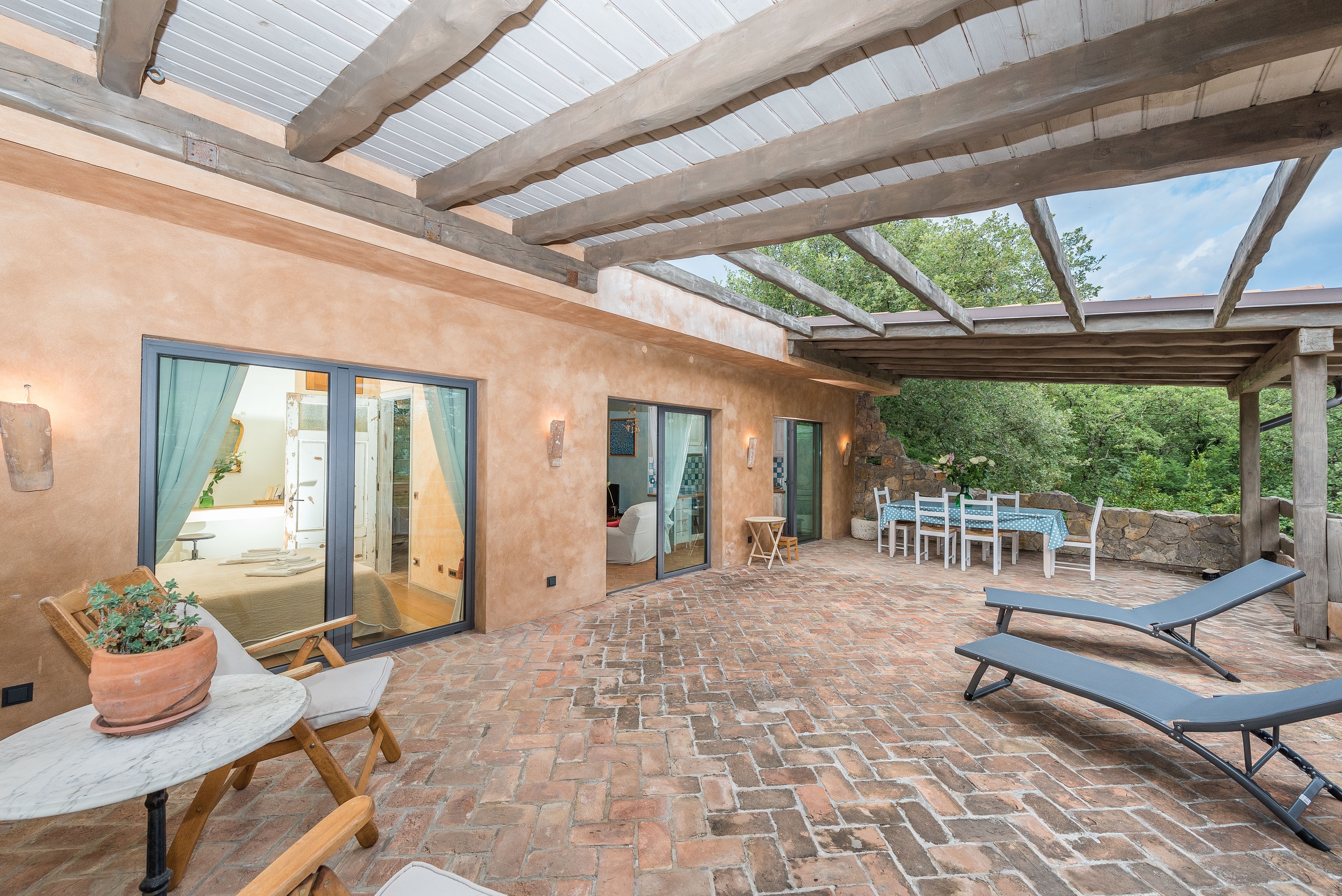 Four bedroom house with terrace and sea view Čižići, Krk  K