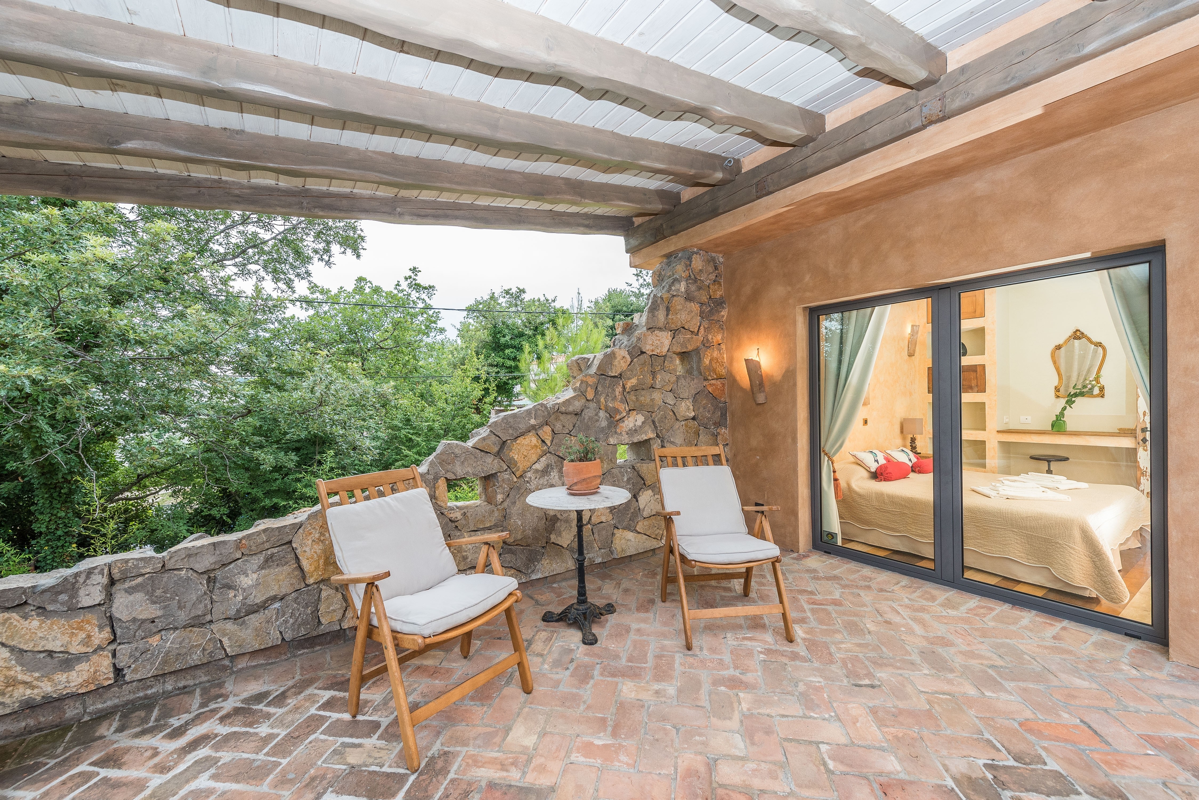 Four bedroom house with terrace and sea view Čižići, Krk  K