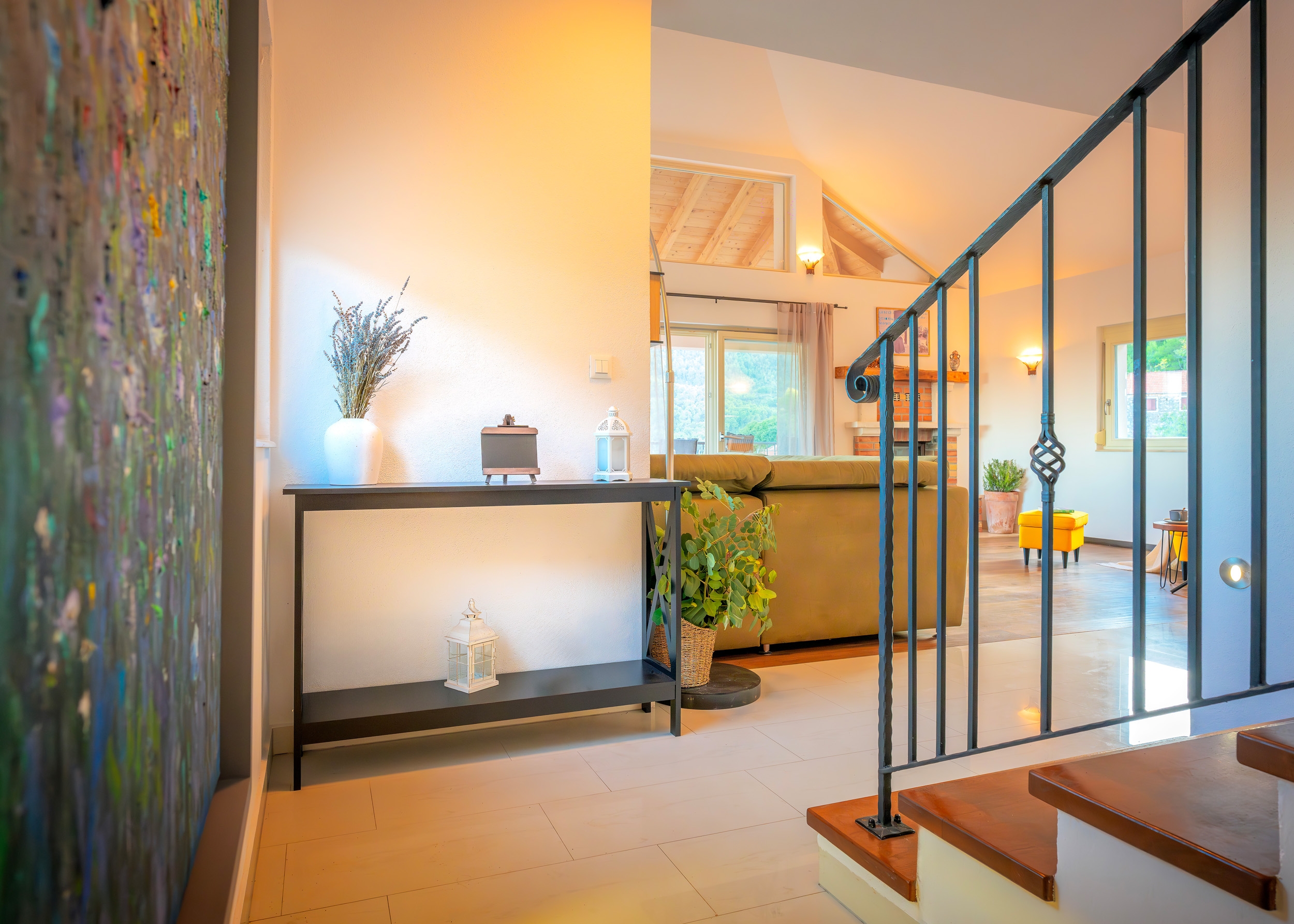 Four bedroom house with terrace and sea view Svirče, Hvar  K