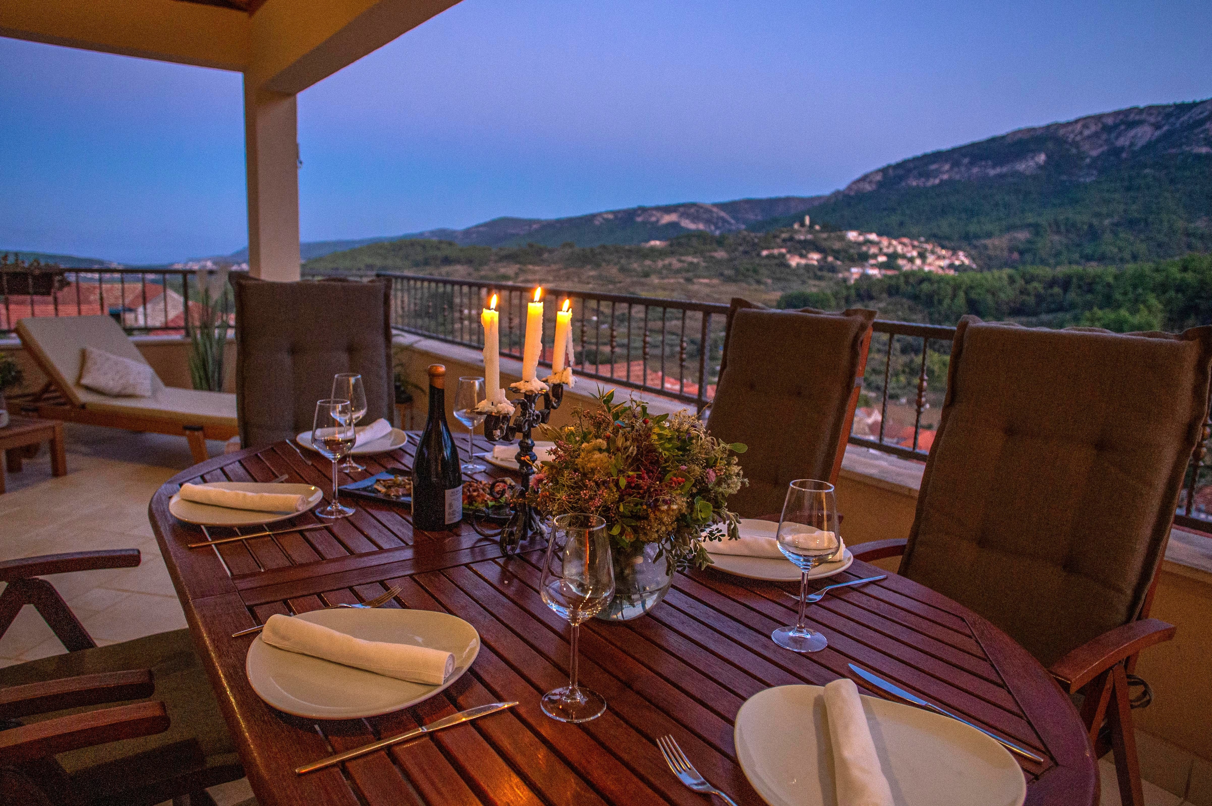 Four bedroom house with terrace and sea view Svirče, Hvar  K