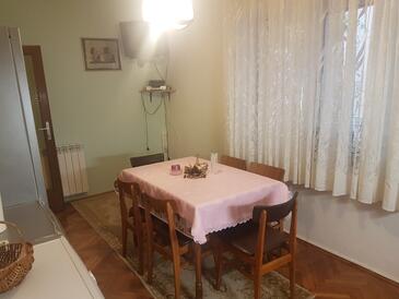 Sveti Juraj, Comedor in the apartment, WiFi.