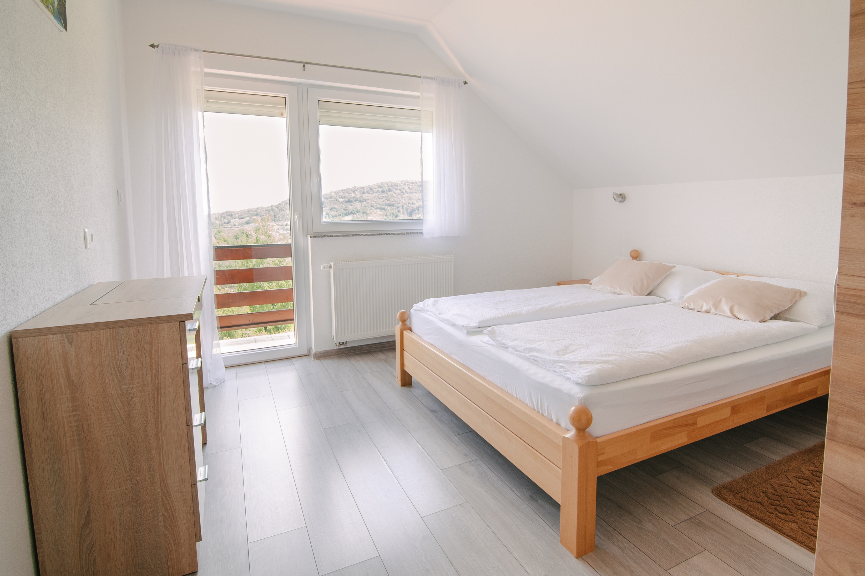 Two bedroom apartment with terrace Seliste Dreznicko, Plitvice  A-a