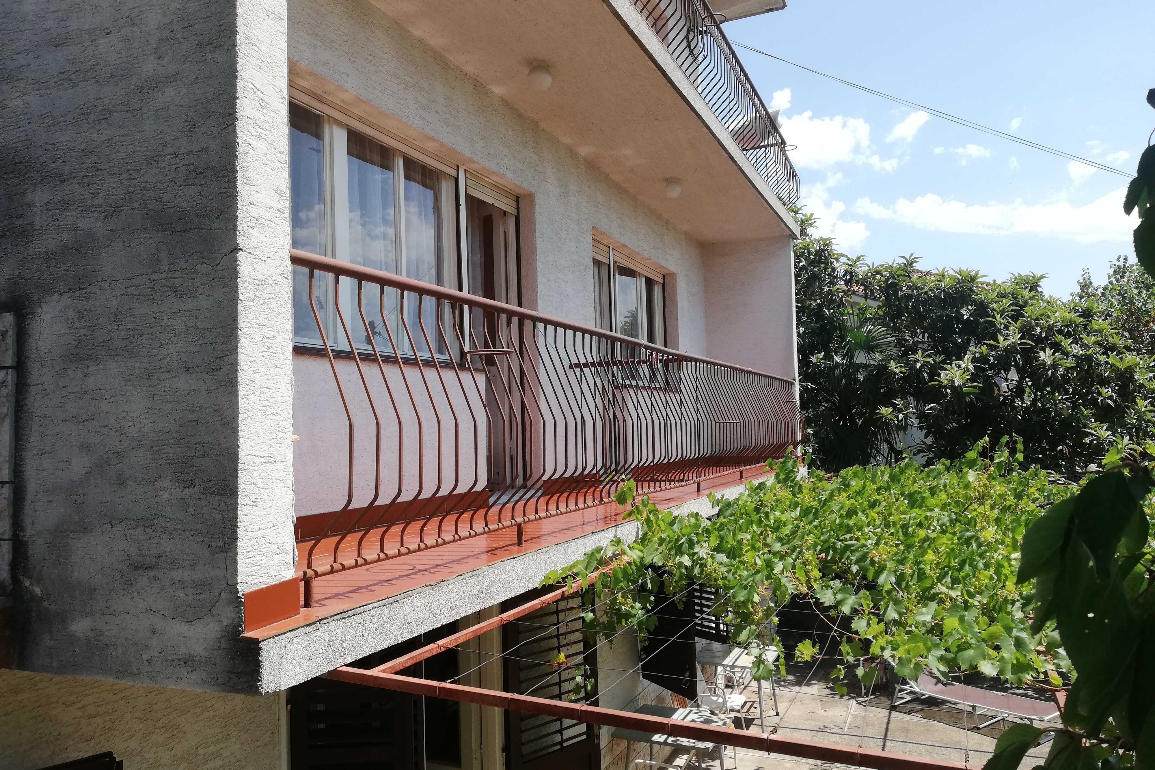 Three bedroom apartment with terrace and sea view Crikvenica  A-a
