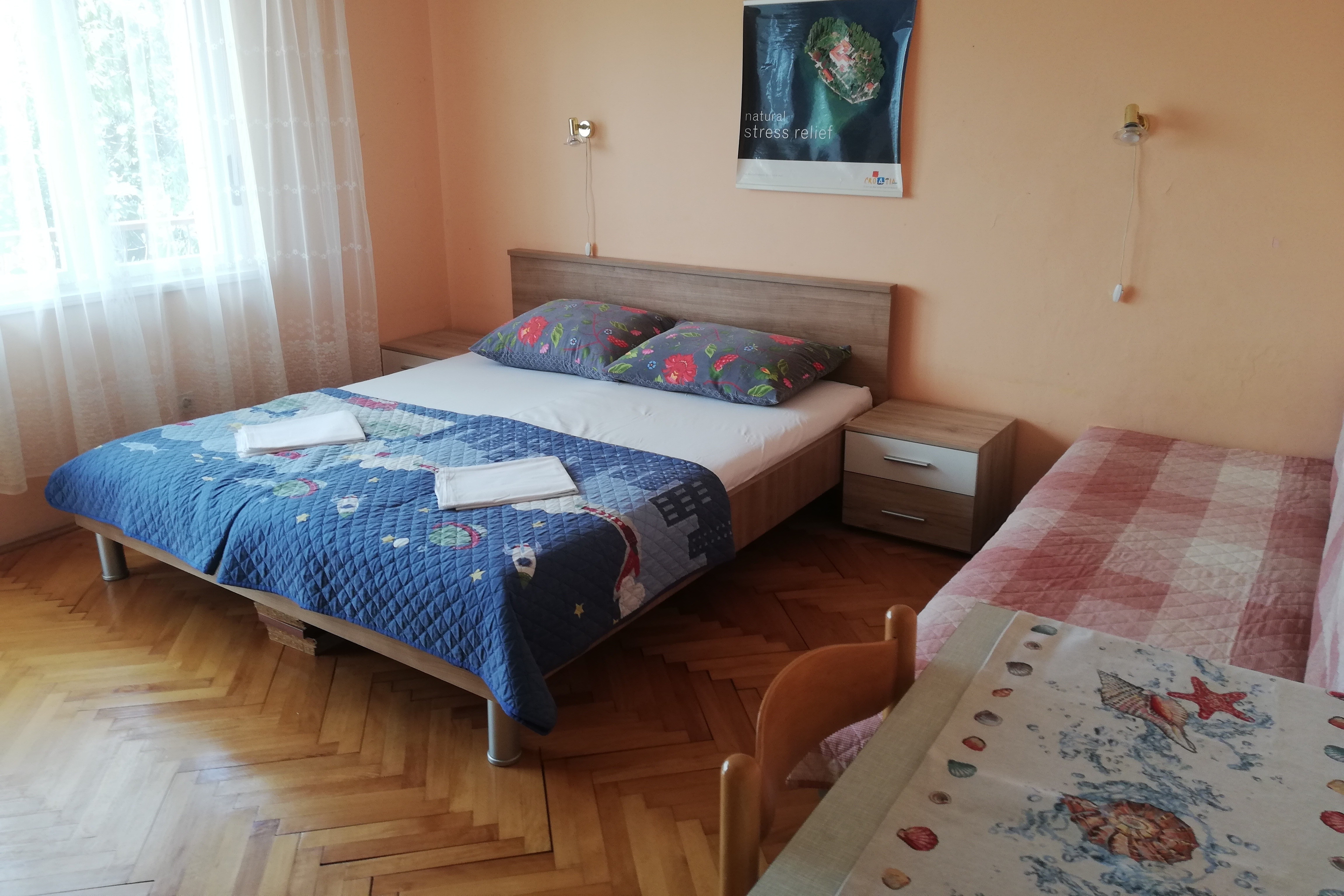 Three bedroom apartment with terrace and sea view Crikvenica (A-23997-a)