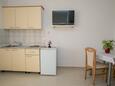 Kuchyně Zubovići, Kuchyně v ubytování typu studio-apartment, domácí mazlíčci povoleni a WiFi.