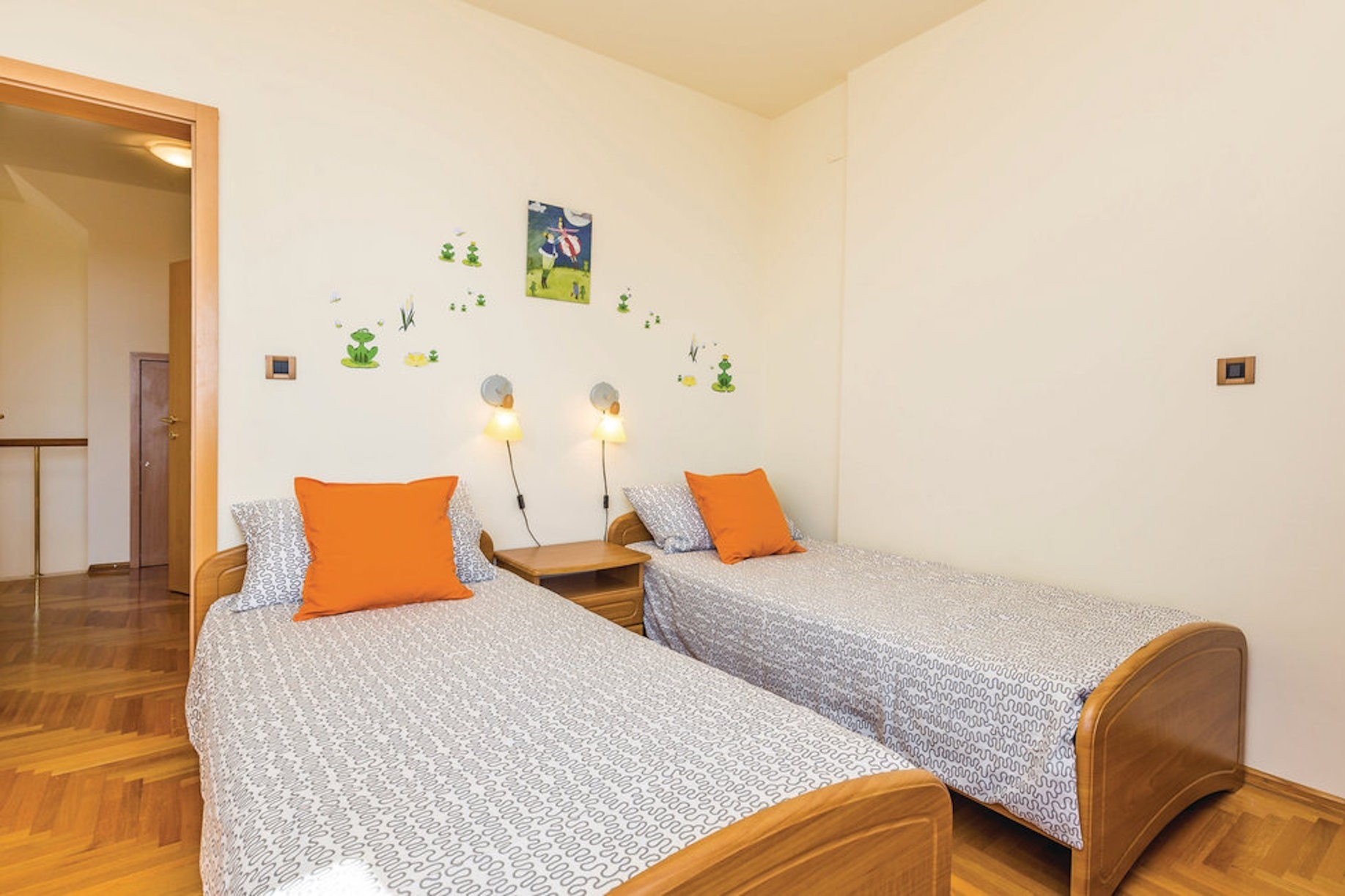 Two bedroom apartment with terrace and sea view Opatija  A-b
