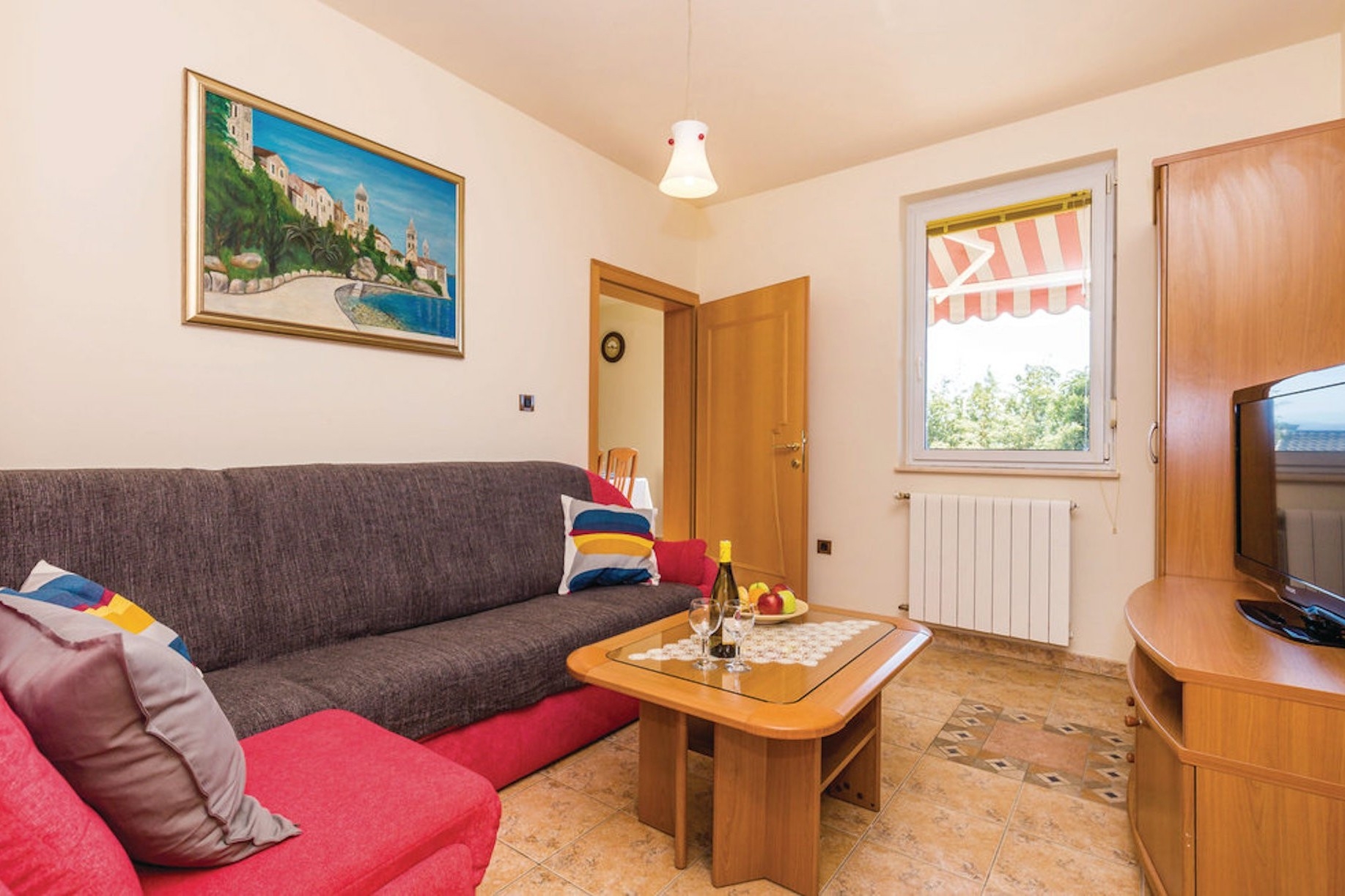 Two bedroom apartment with terrace and sea view Opatija  A-b
