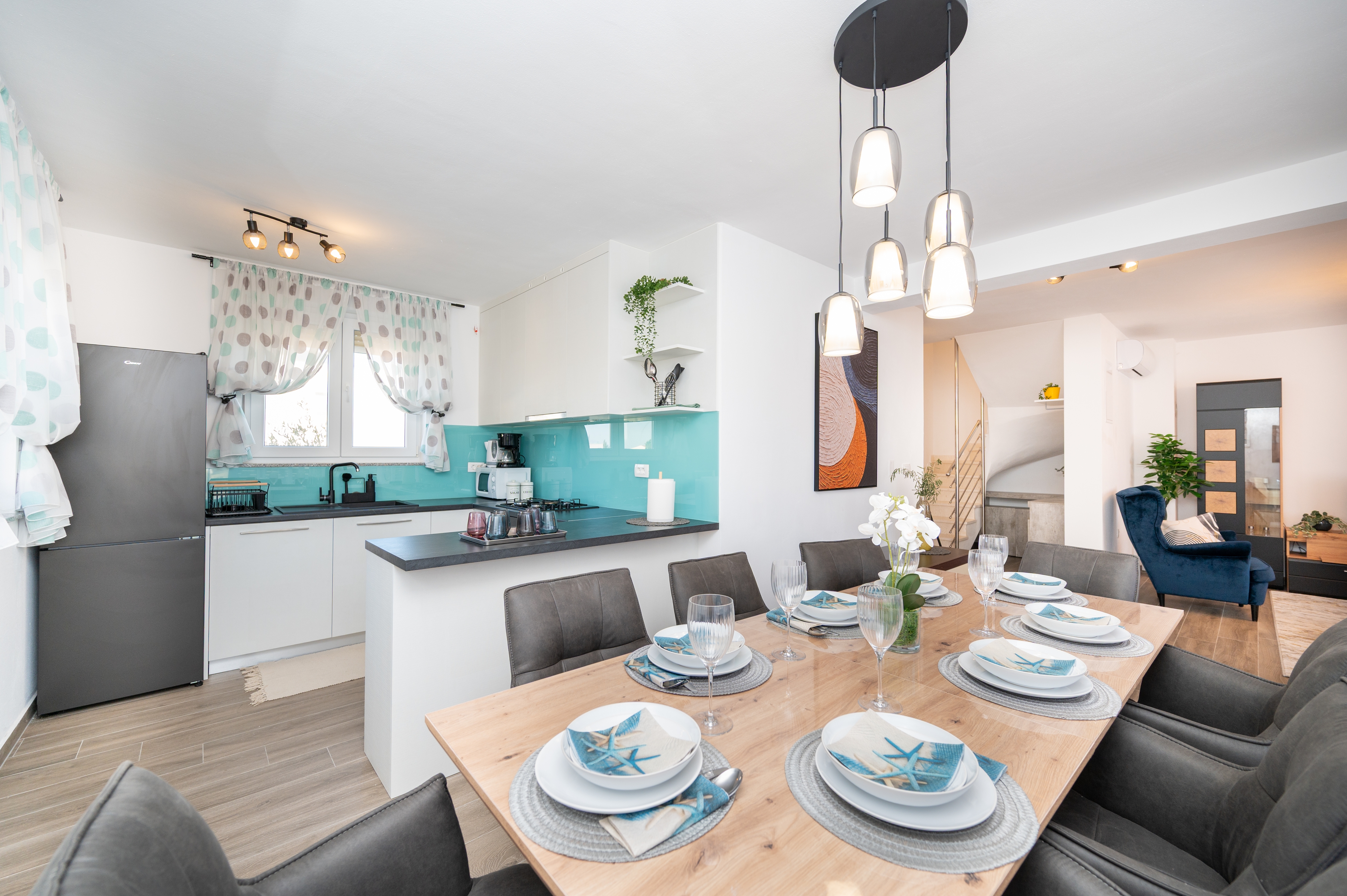 Three bedroom house with terrace and sea view Zaton, Zadar (K-24013)