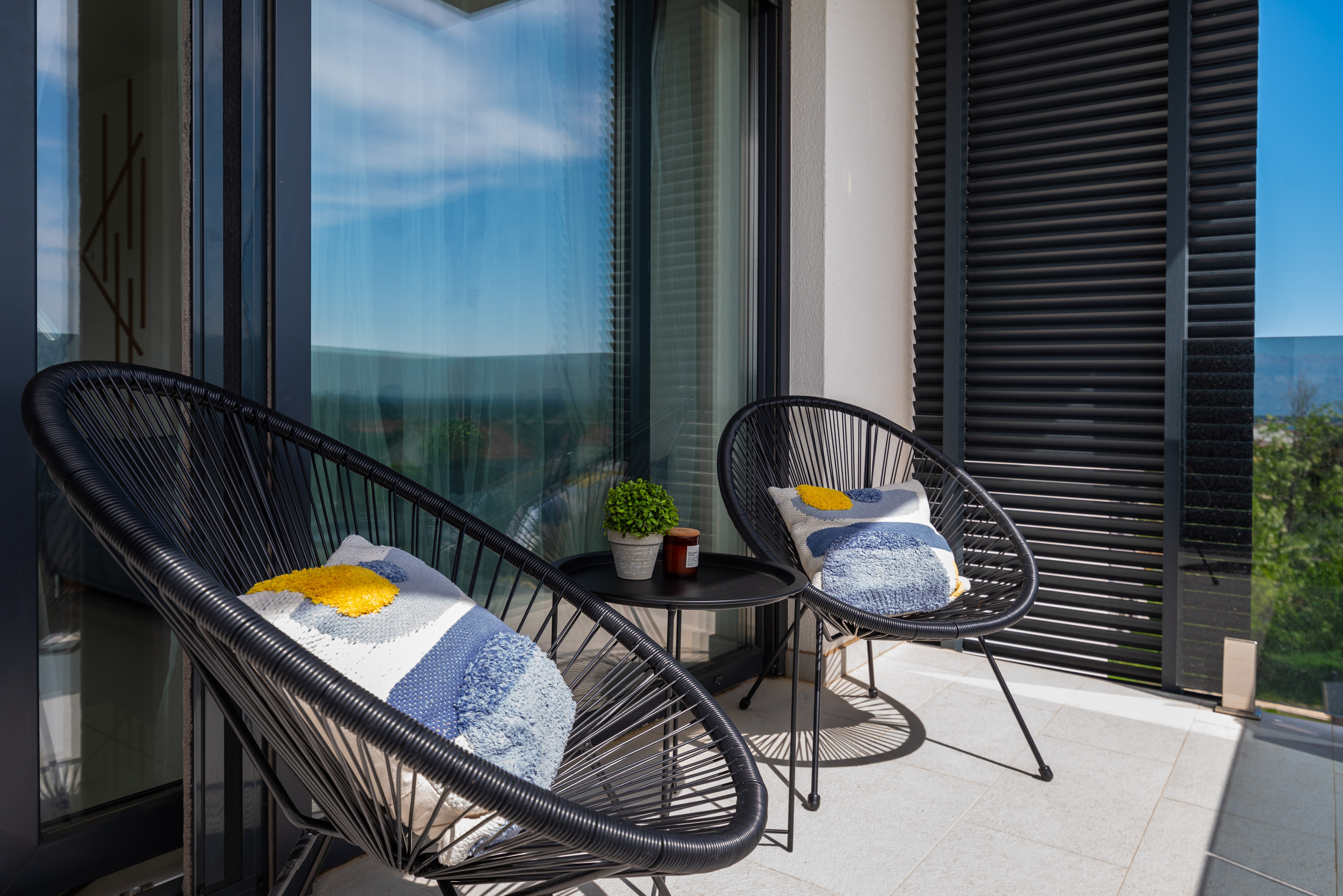 Two bedroom apartment with terrace and sea view Nin, Zadar  A-a