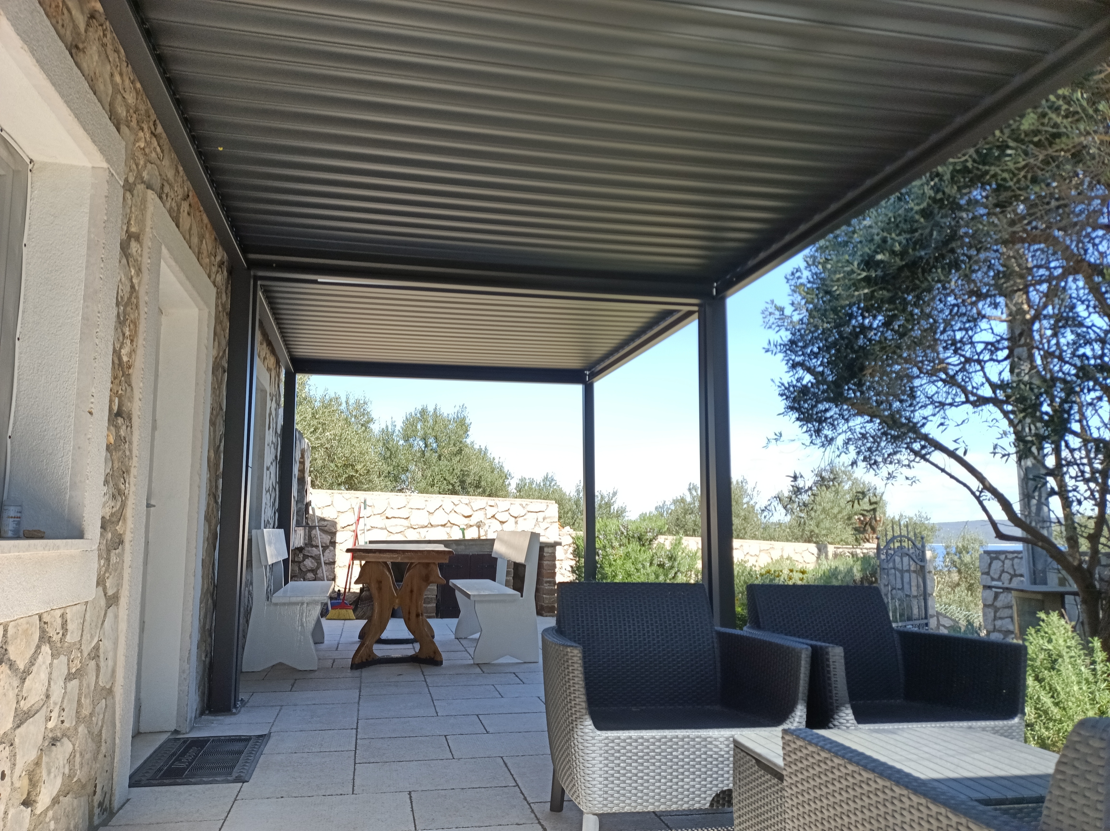 Two bedroom house with terrace and sea view Sveti Jakov, Lošinj  K
