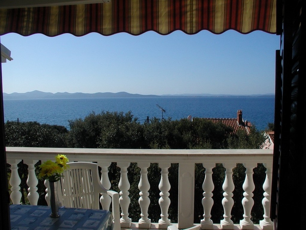 Dvosobni apartman s terasom i pogledom na more Kožino, Zadar  A-a