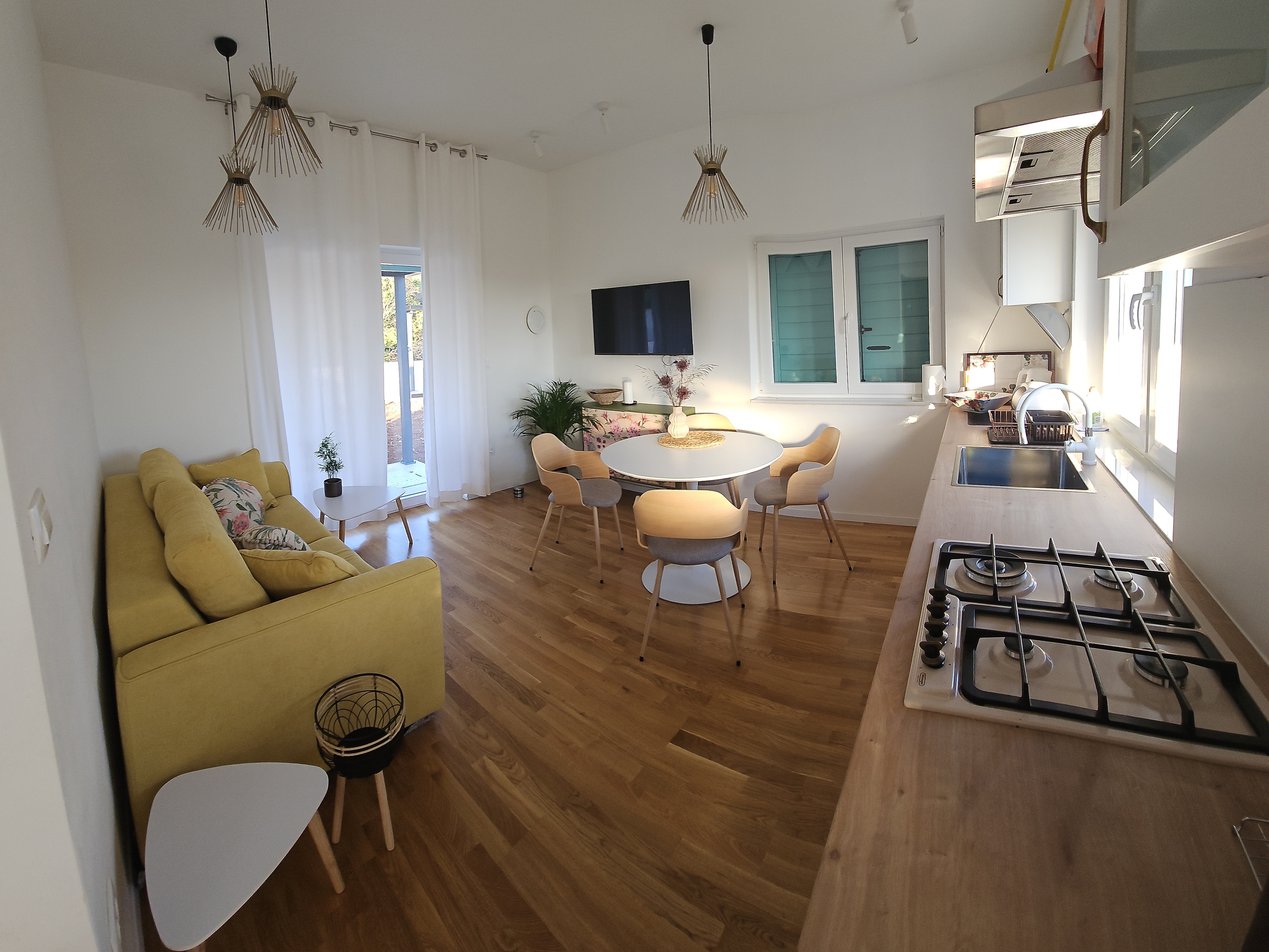 One bedroom house with terrace and sea view Cove Neviđansko Polje, Pašman (K-24036)