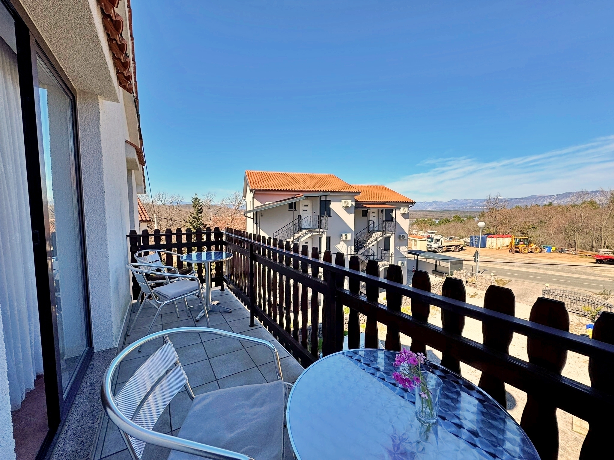 Two bedroom apartment with balcony Soline, Krk  A-a