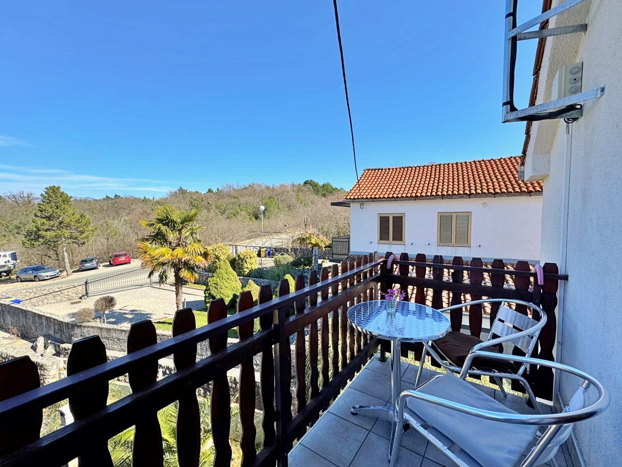 Two bedroom apartment with balcony Soline, Krk  A-a