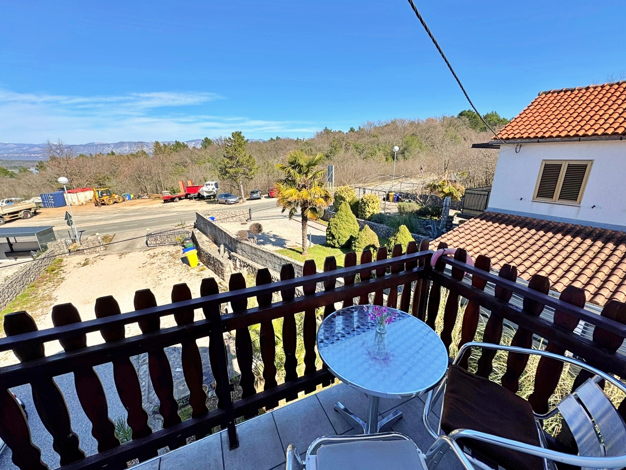 Two bedroom apartment with balcony Soline, Krk  A-a