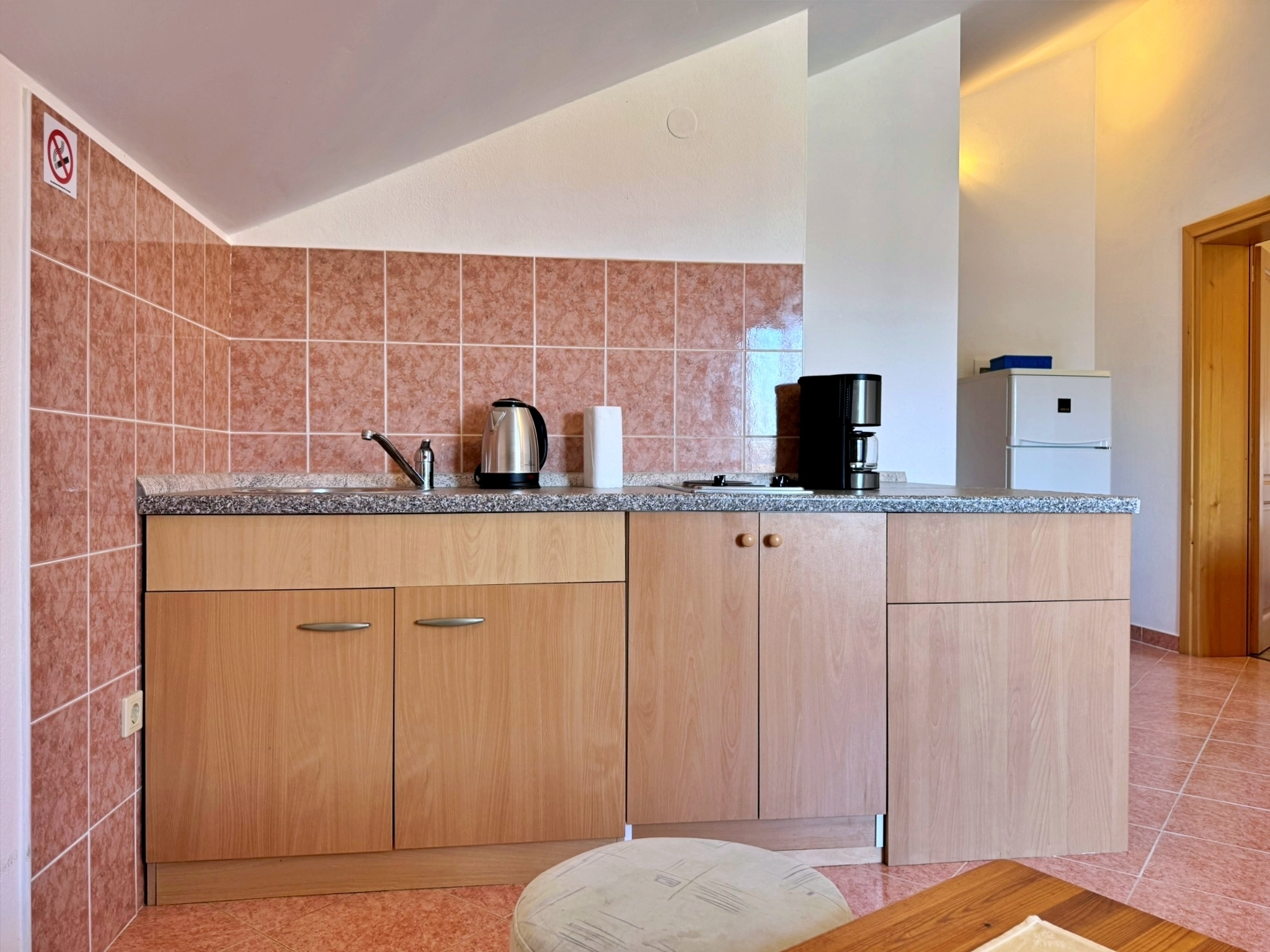 Two bedroom apartment with balcony Soline, Krk  A-a