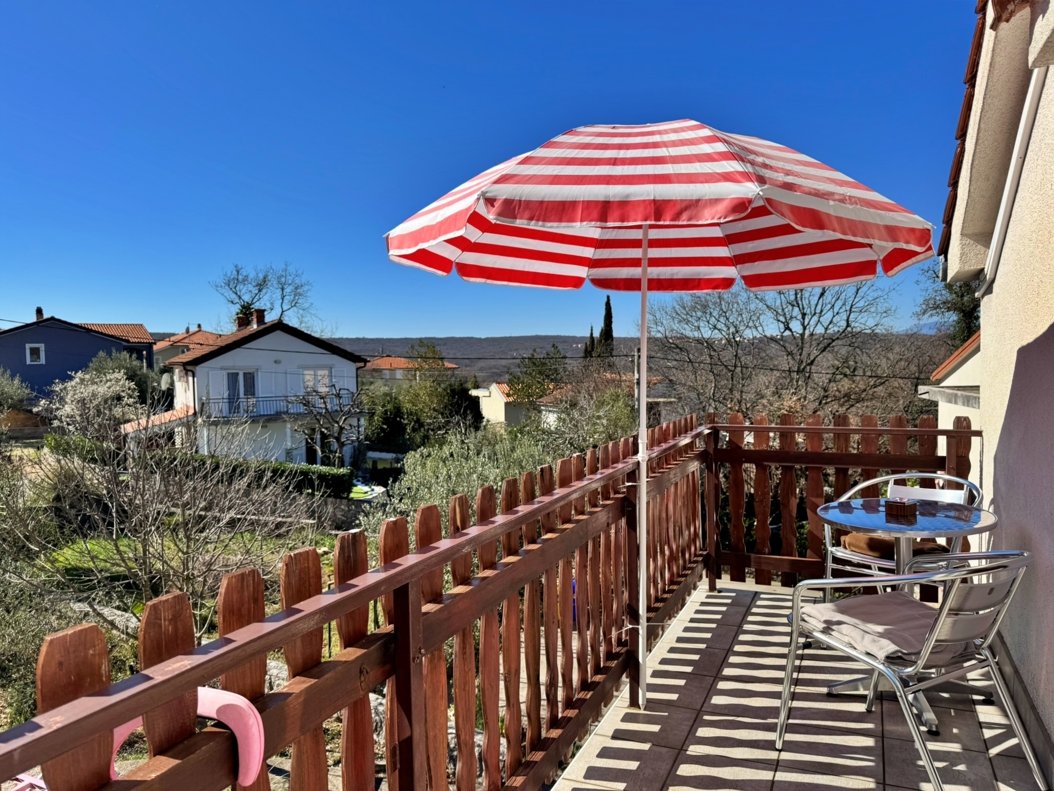 Dvosobni apartma Z balkonom Soline, Krk  A-a