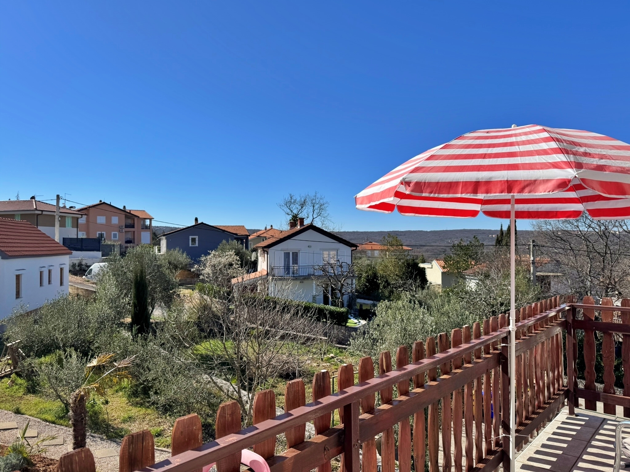 Studio flat with balcony Soline, Krk  AS-a