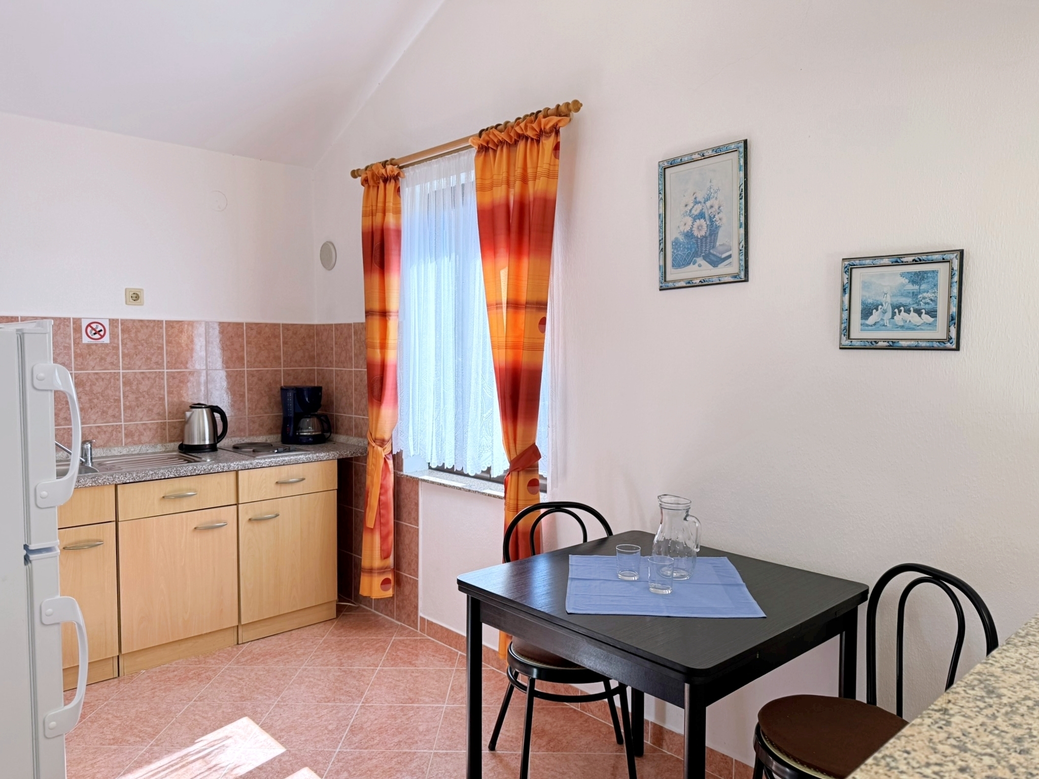 Studio flat with balcony Soline, Krk  AS-a