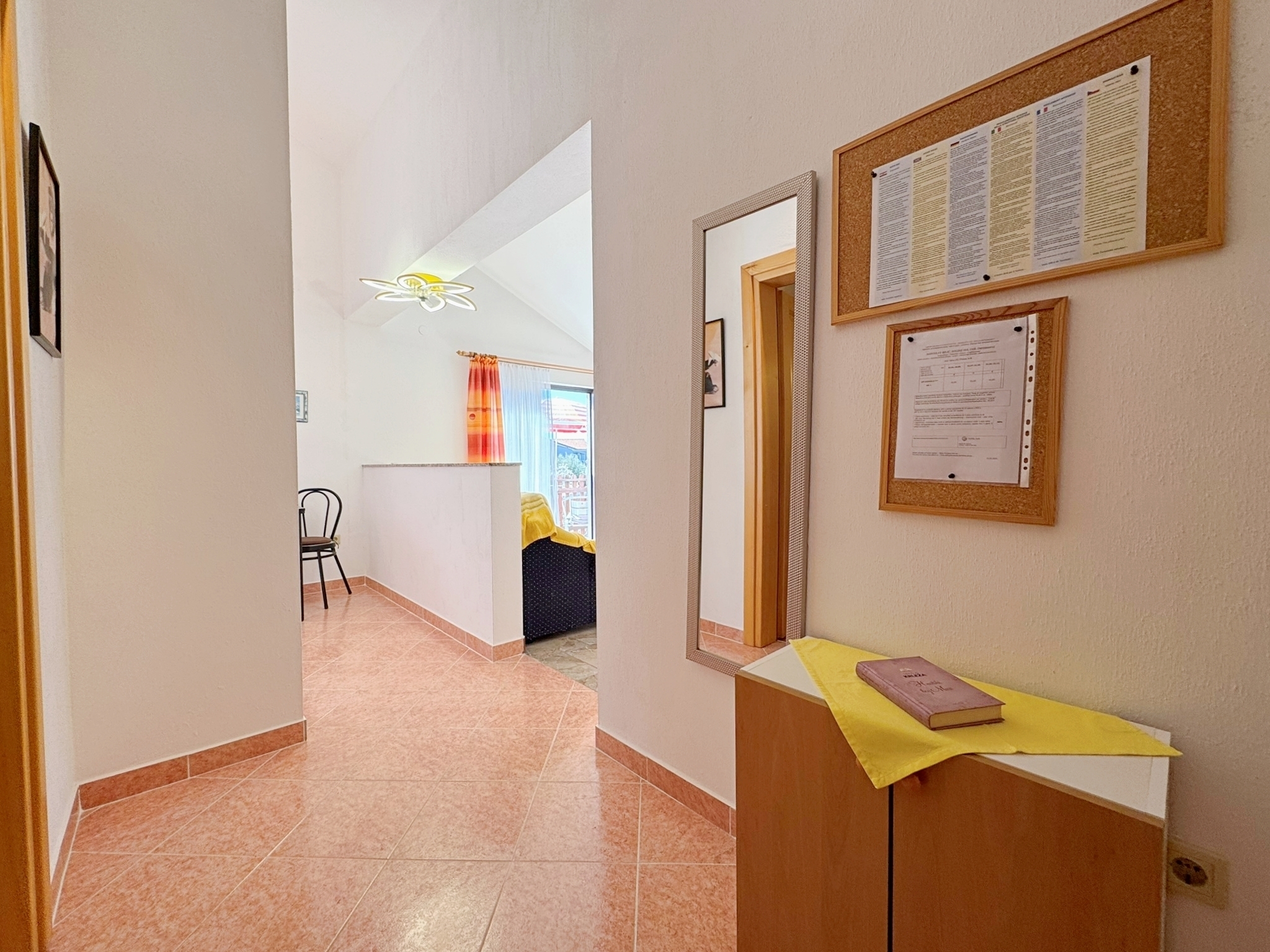 Studio flat with balcony Soline, Krk  AS-a