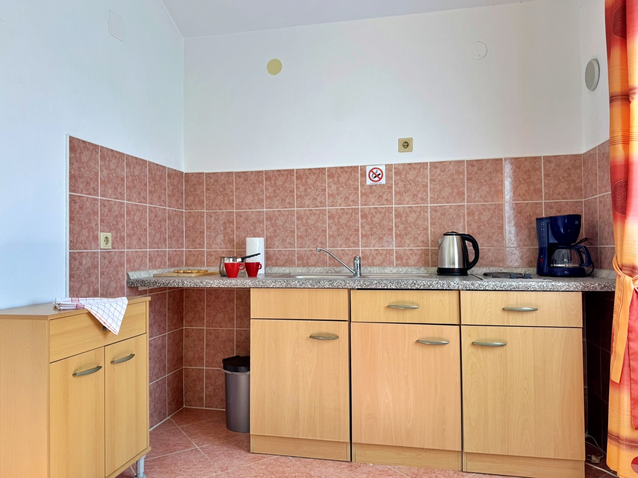 Studio flat with balcony Soline, Krk  AS-a