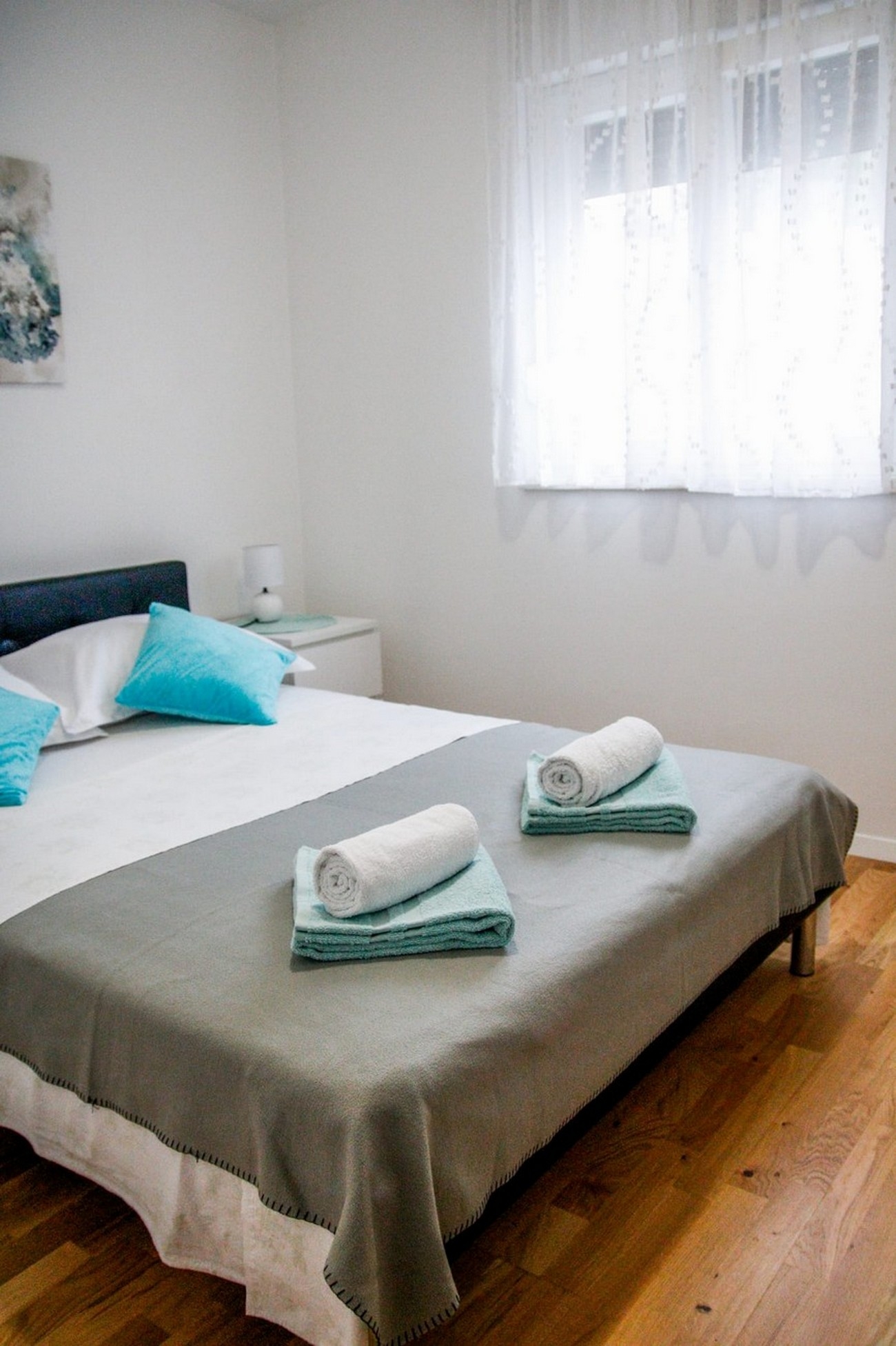 Two bedroom apartment with balcony and sea view Podstrana, Split  A-a