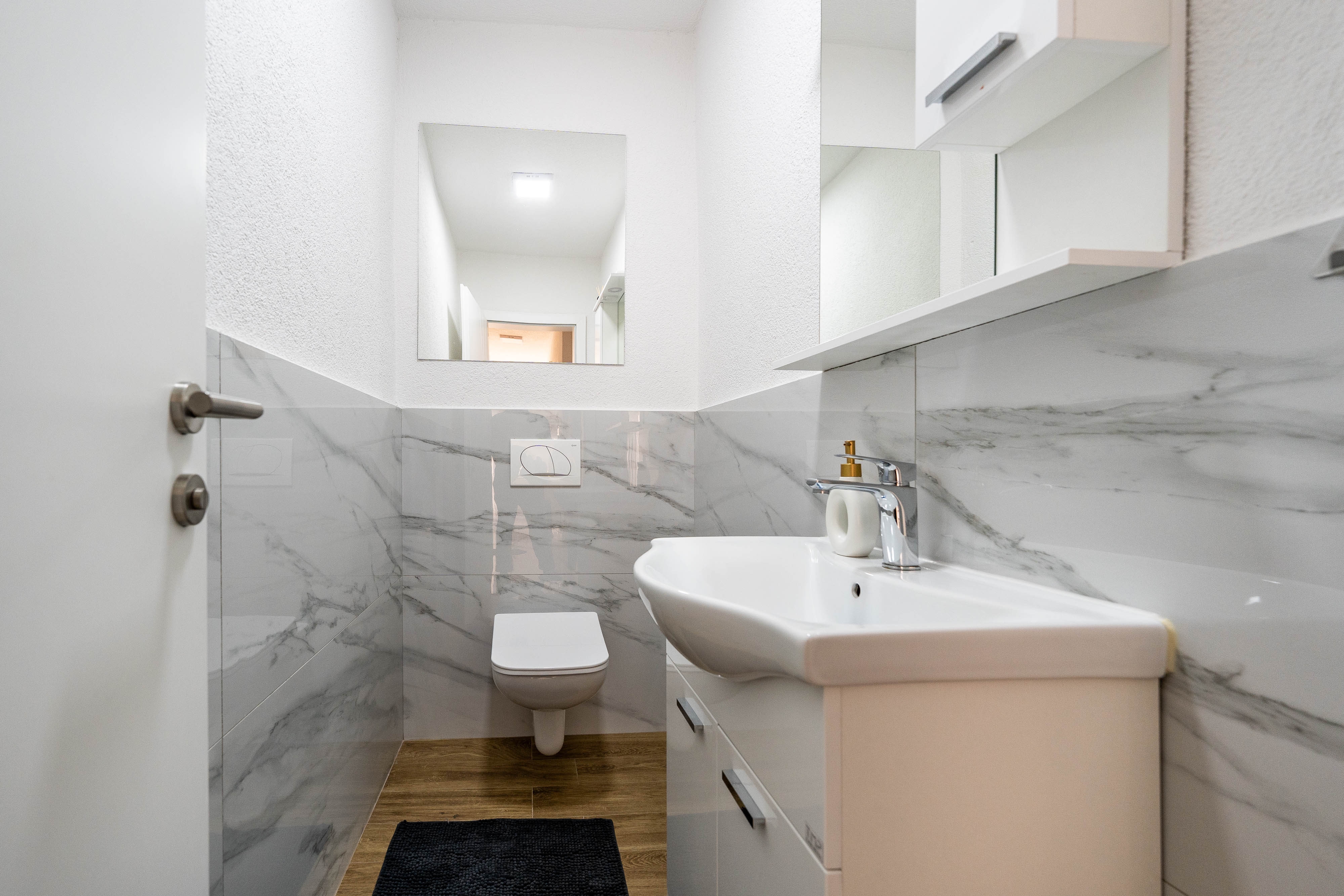 Two bedroom apartment with terrace and sea view Vir  A-a
