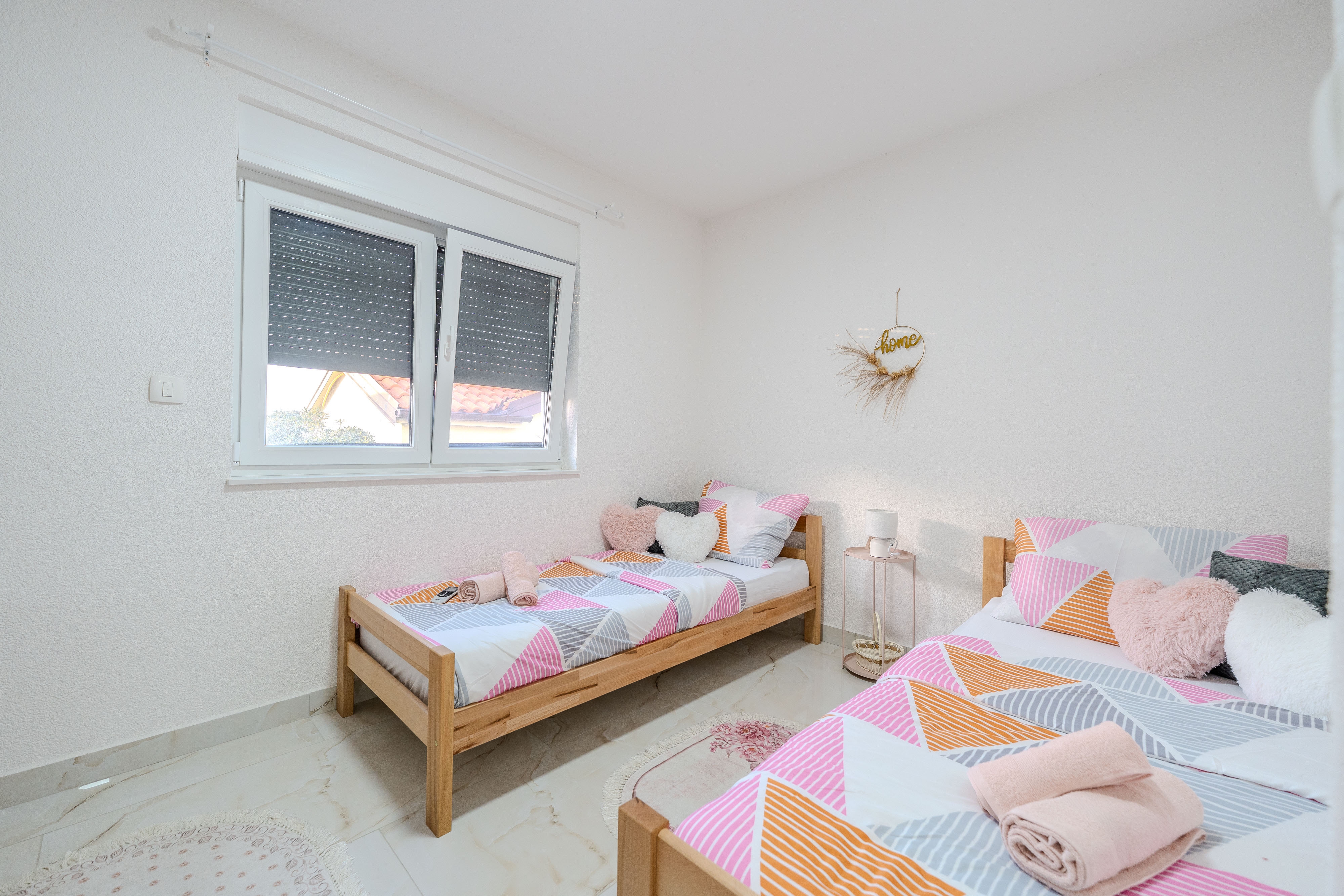 Two bedroom apartment with terrace and sea view Vir  A-a