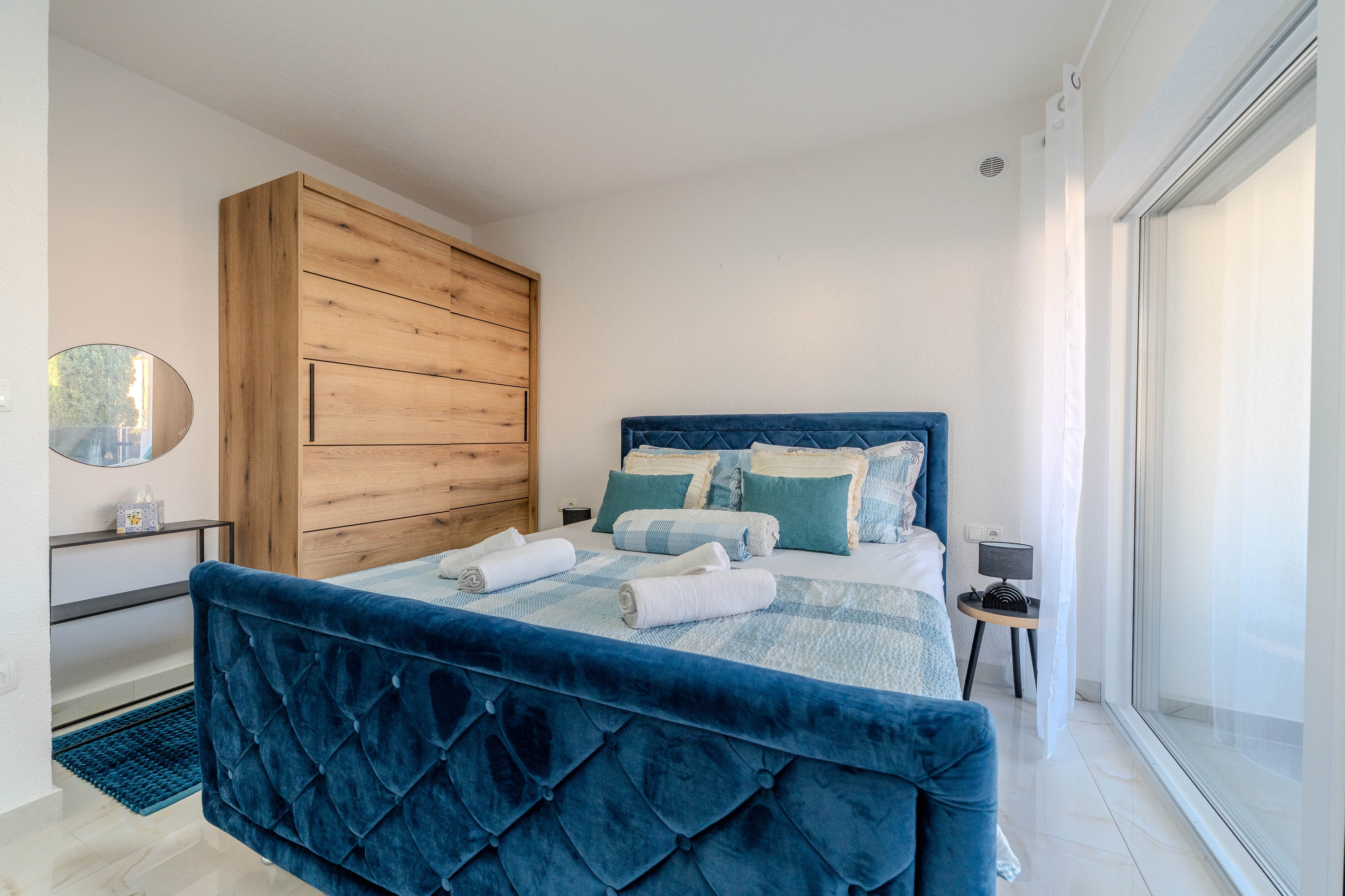 Two bedroom apartment with terrace and sea view Vir  A-a